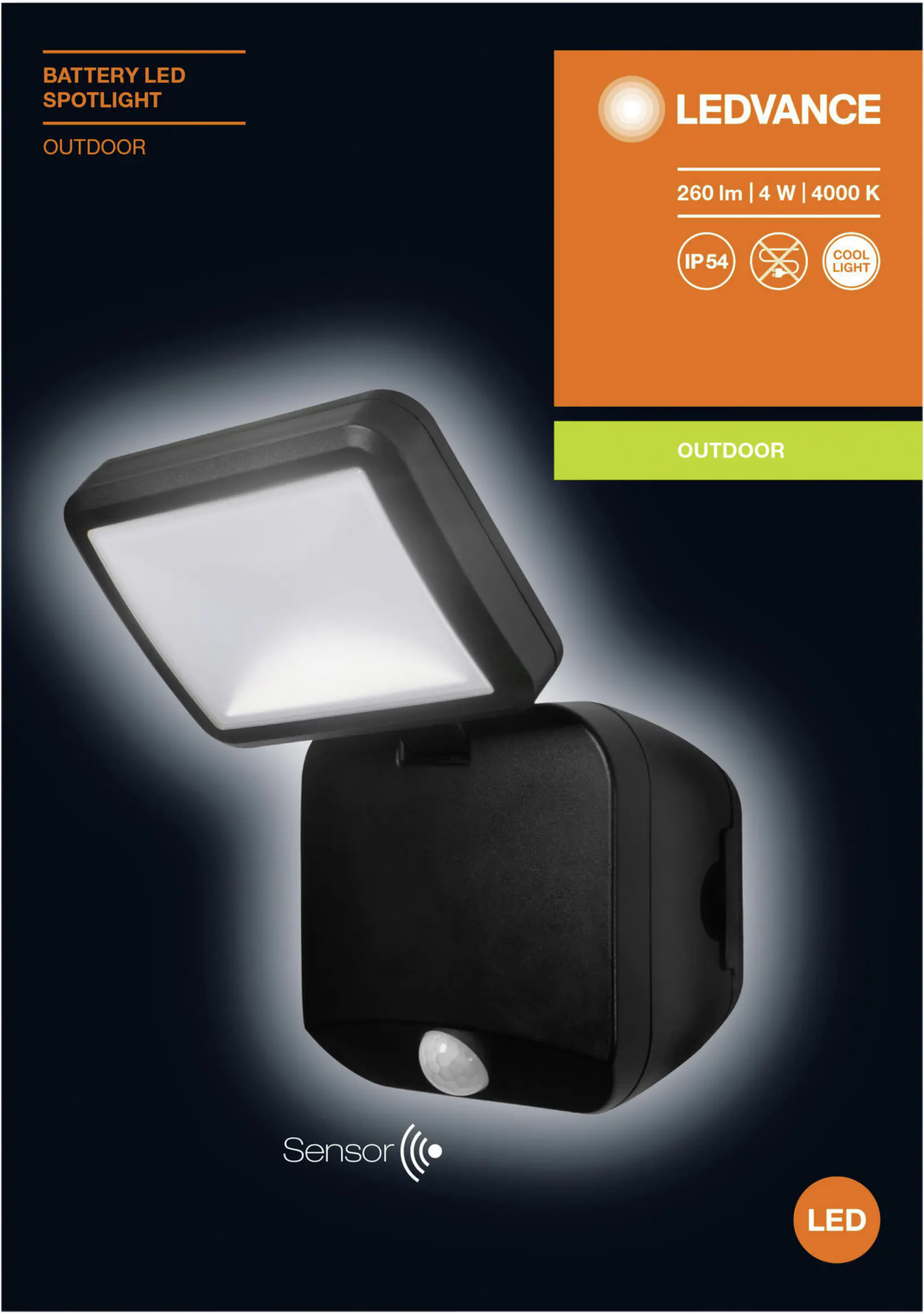Ledvance LED Spotlight Single schwarz