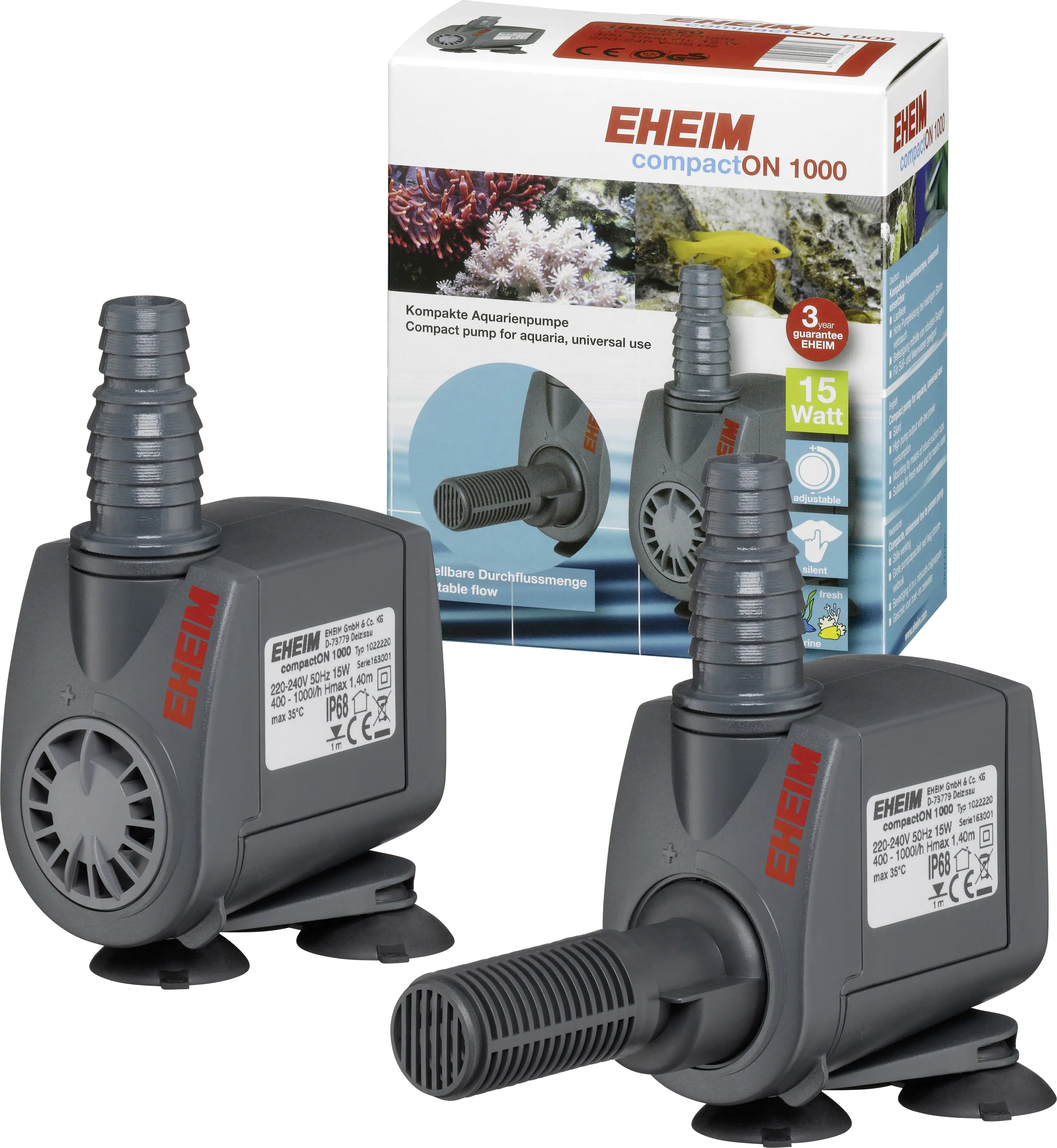 Eheim Aquarienpumpe compactON 1000