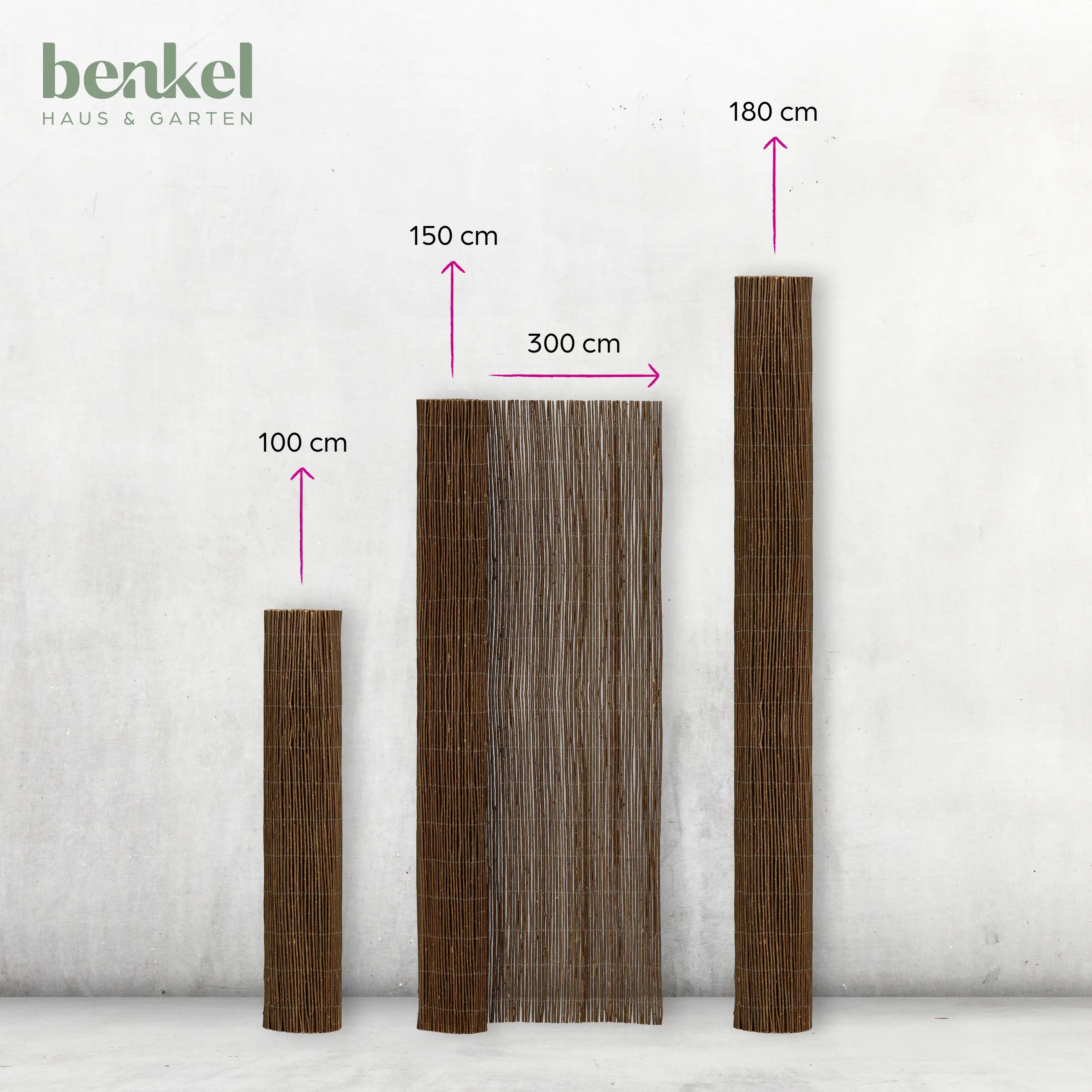 Weidenmatte 1,5 x 3 m Weidenmatte 1,5 x 3 m