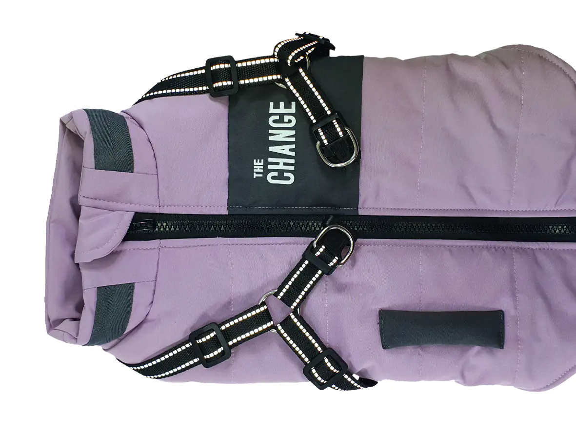 Nobby Hundemantel Change 2 in 1 Rückenlänge 32 cm, flieder Nobby Hundemantel Change 2 in 1 Rückenlänge 32 cm, flieder