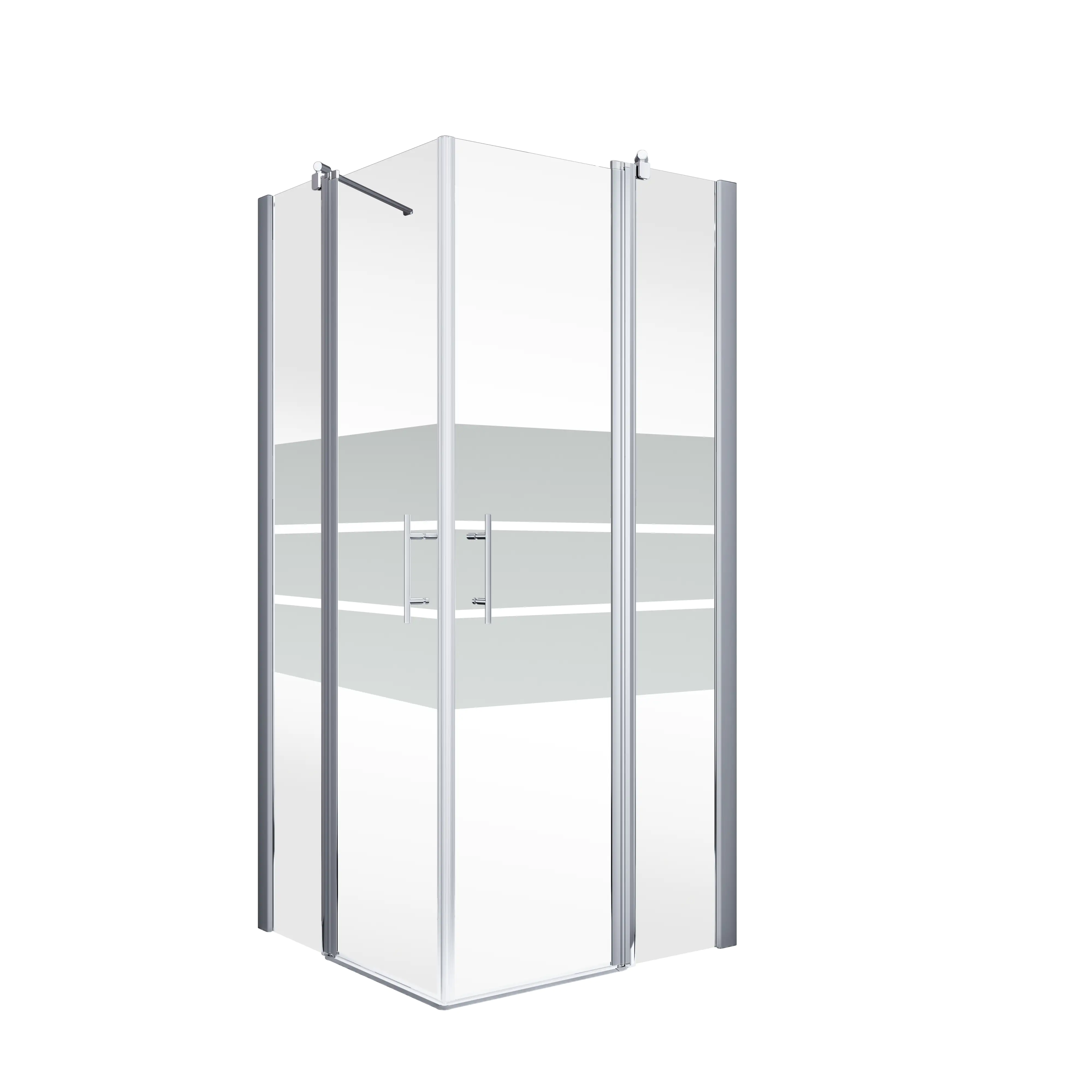 Schulte Eckeinstieg 4-tlg. 90 x 90 x 192 cm Alexa Style 2.0