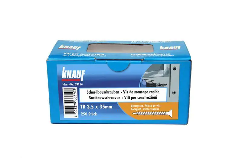 Knauf Schnellbauschrauben 3,5 x 35 mm, PH 1, 250 Stück