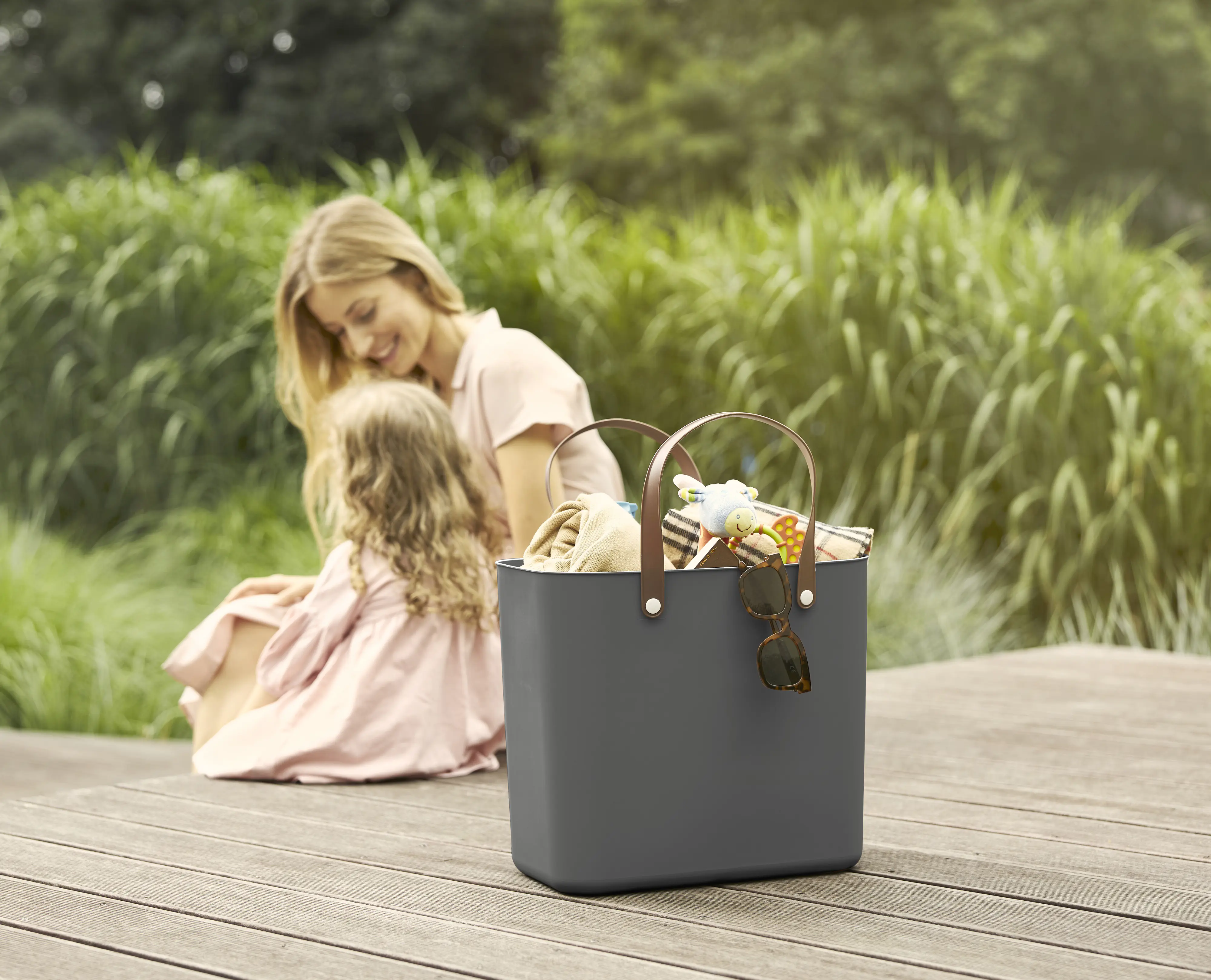 Rotho Einkaufstasche Albula 25 L schwarz