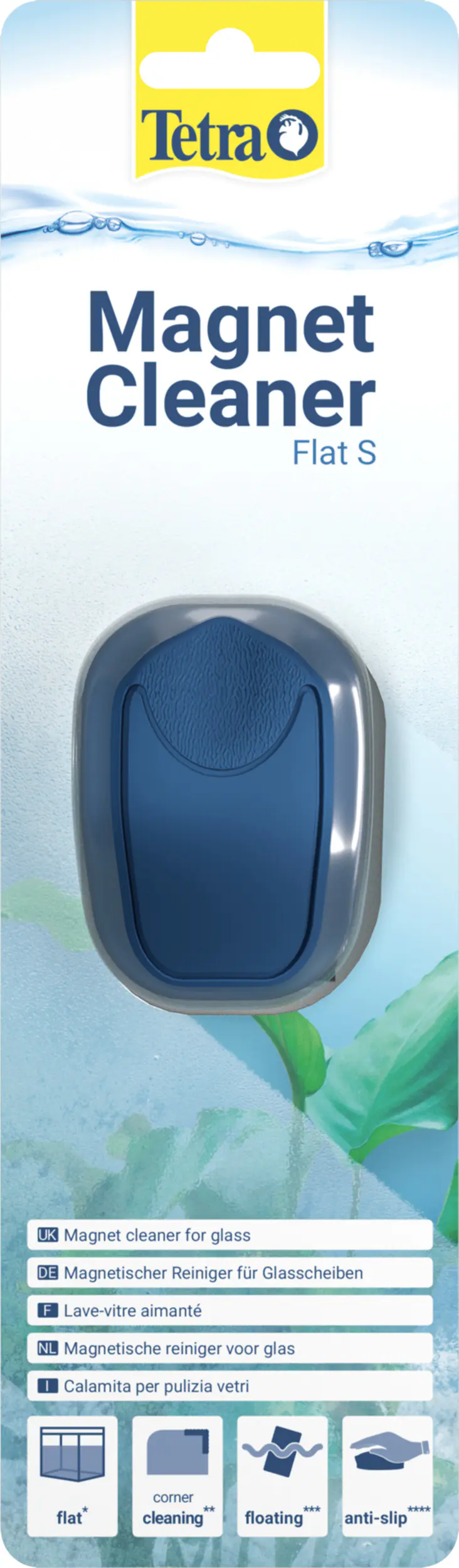 Tetra Aquariumzubehör Reinigungsmagnet Magnet Cleaner Flat S 