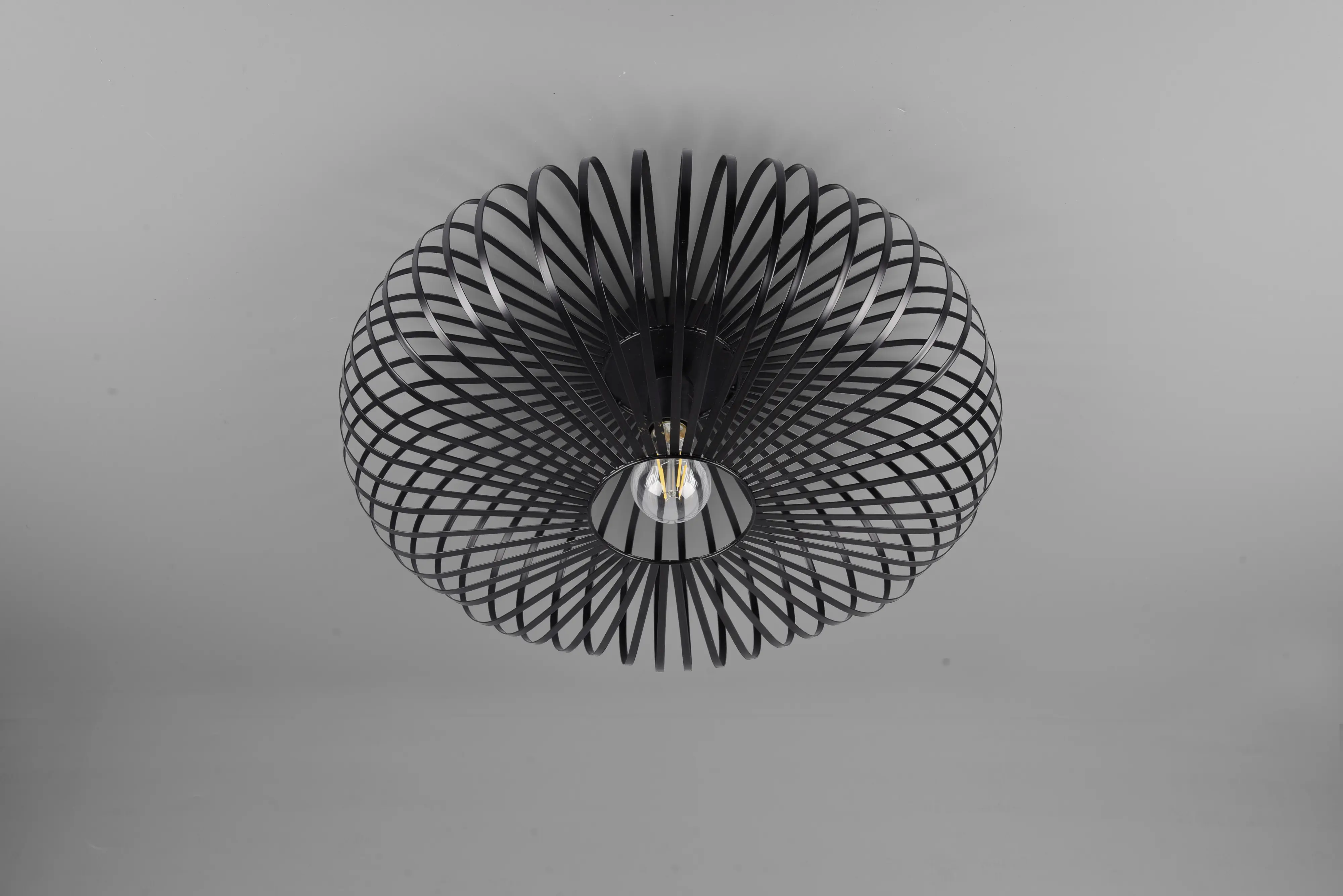 Trio Deckenleuchte Johann schwarz  Ø 50 cm