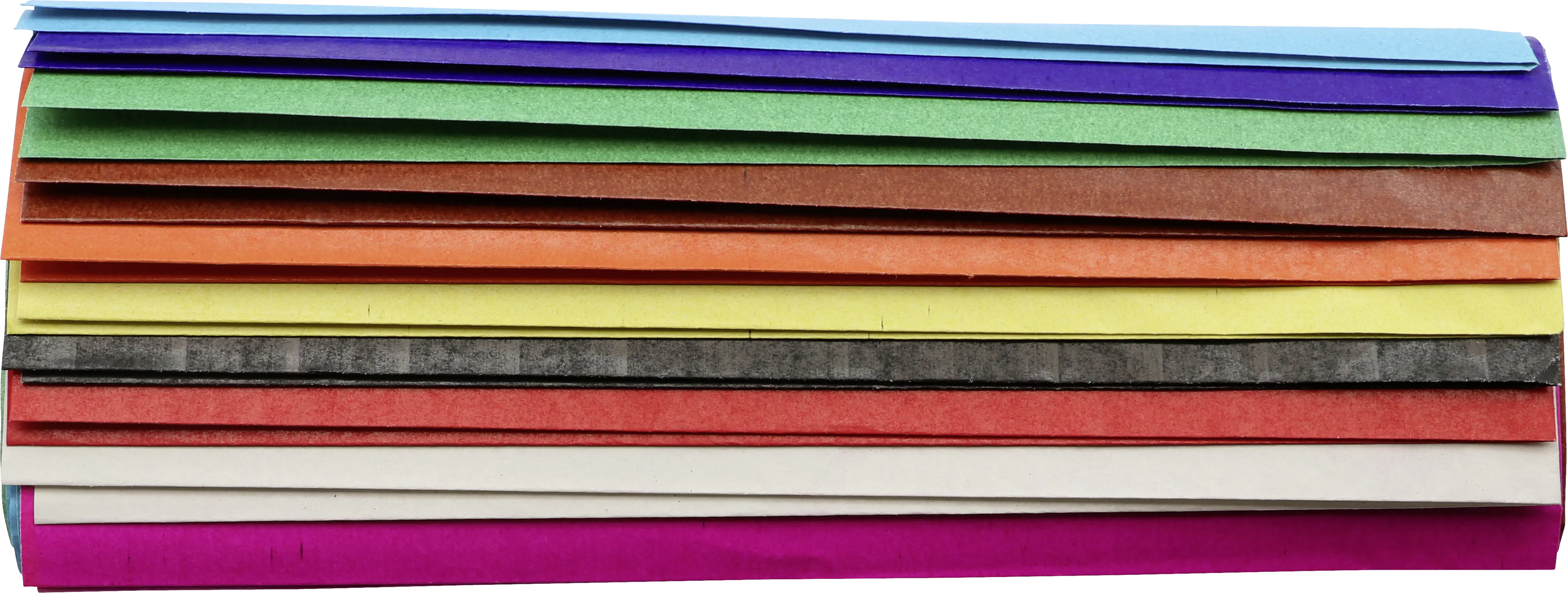 Seidenpapier 50 x 70 cm 10 St glänzend 10 verschiedene Farben