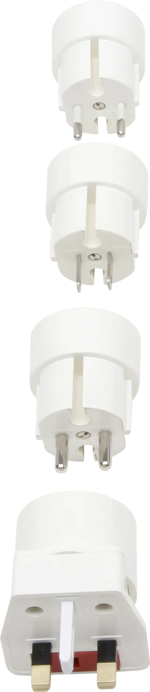 Kopp Reise-Adapter-Set 4-fach weiß Kopp Reise-Adapter-Set 4-fach weiß