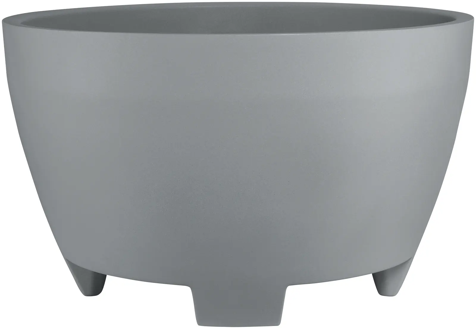 Geli Pflanzkübel Megalos Kunststoff hellgrau Ø 98 x 59 cm