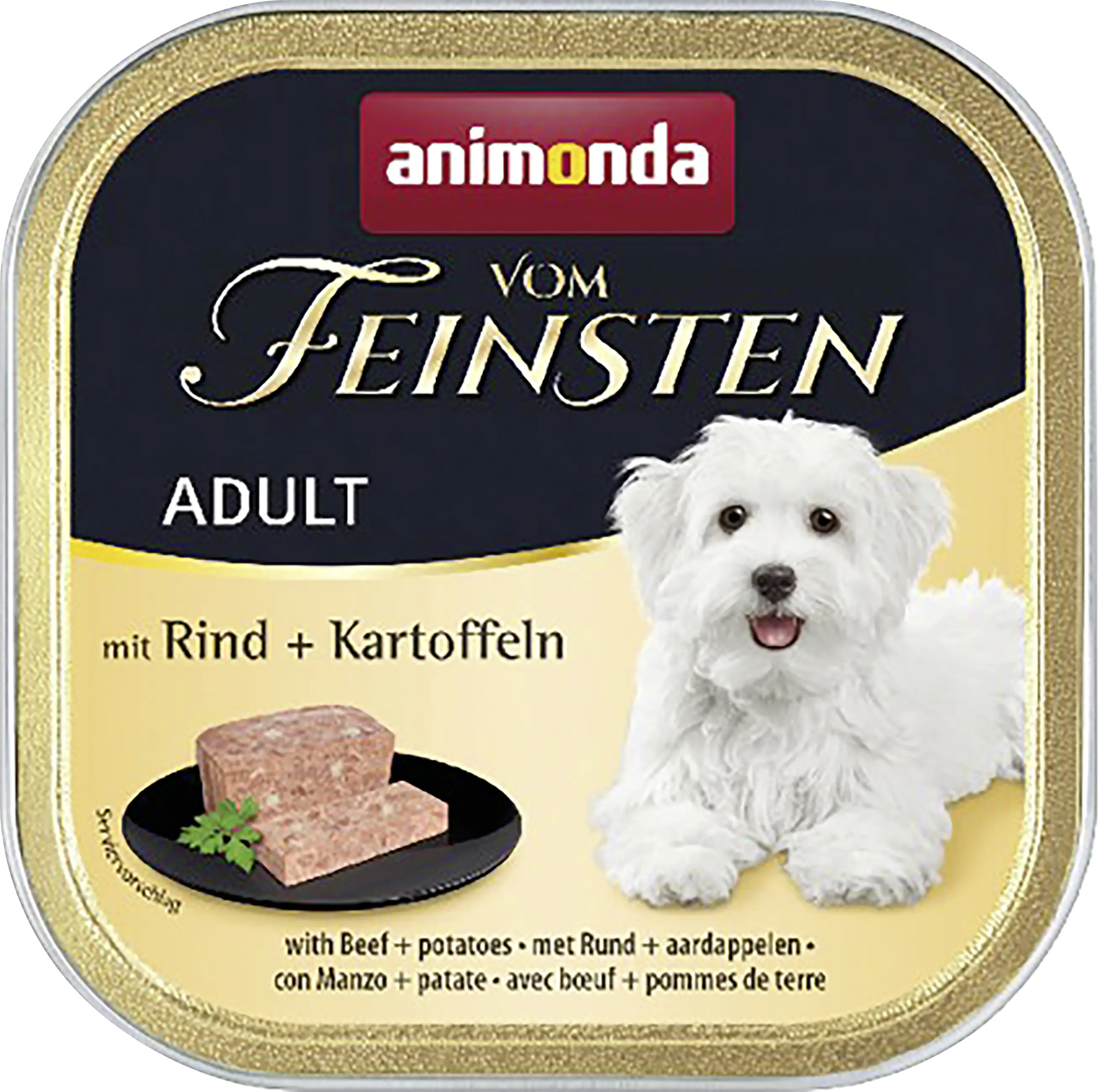 Animonda Vom Feinsten Adult mit Rind + Kartoffeln 150 g Adult