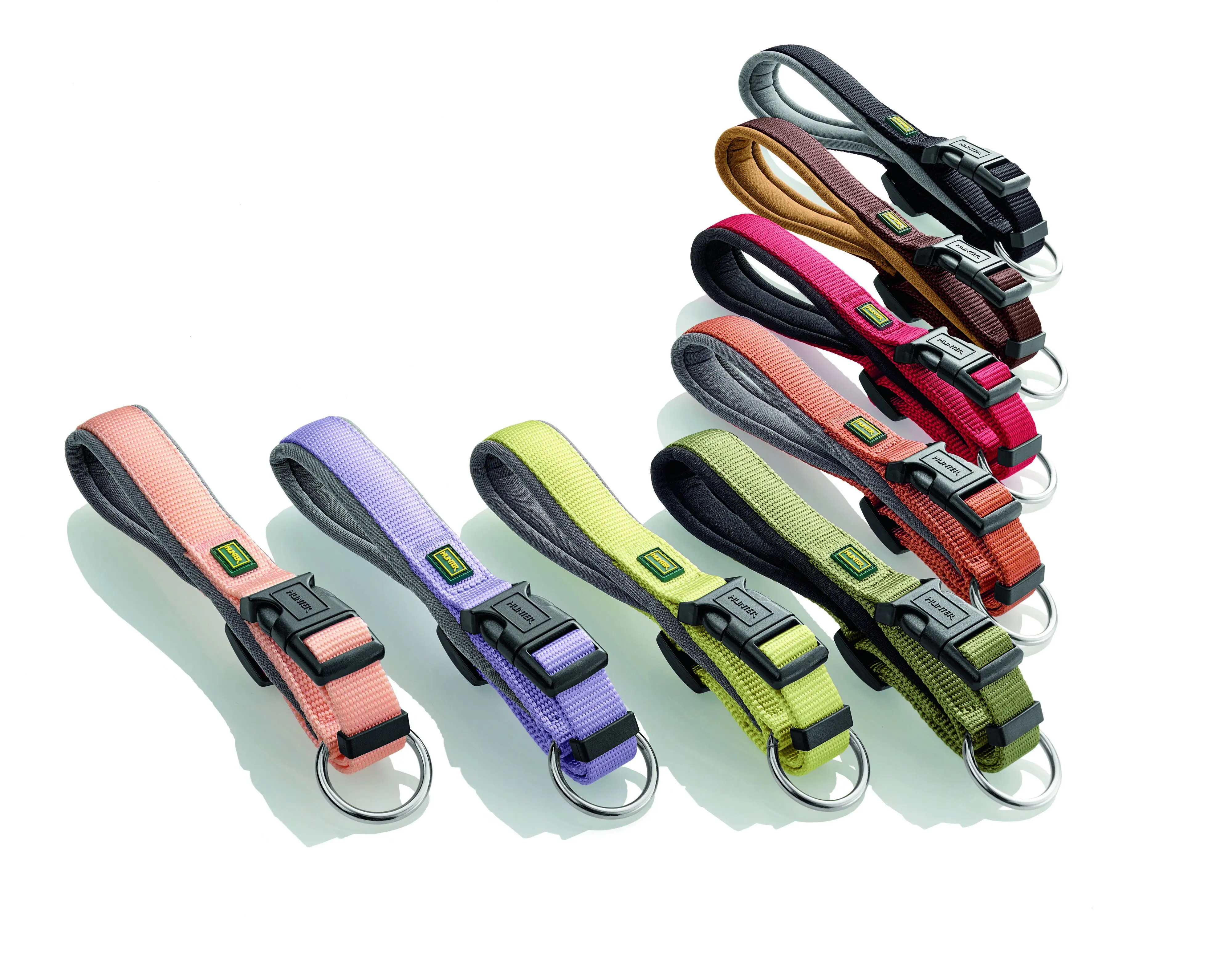 Hunter Hundehalsband Vario Plus S schwarz-grau