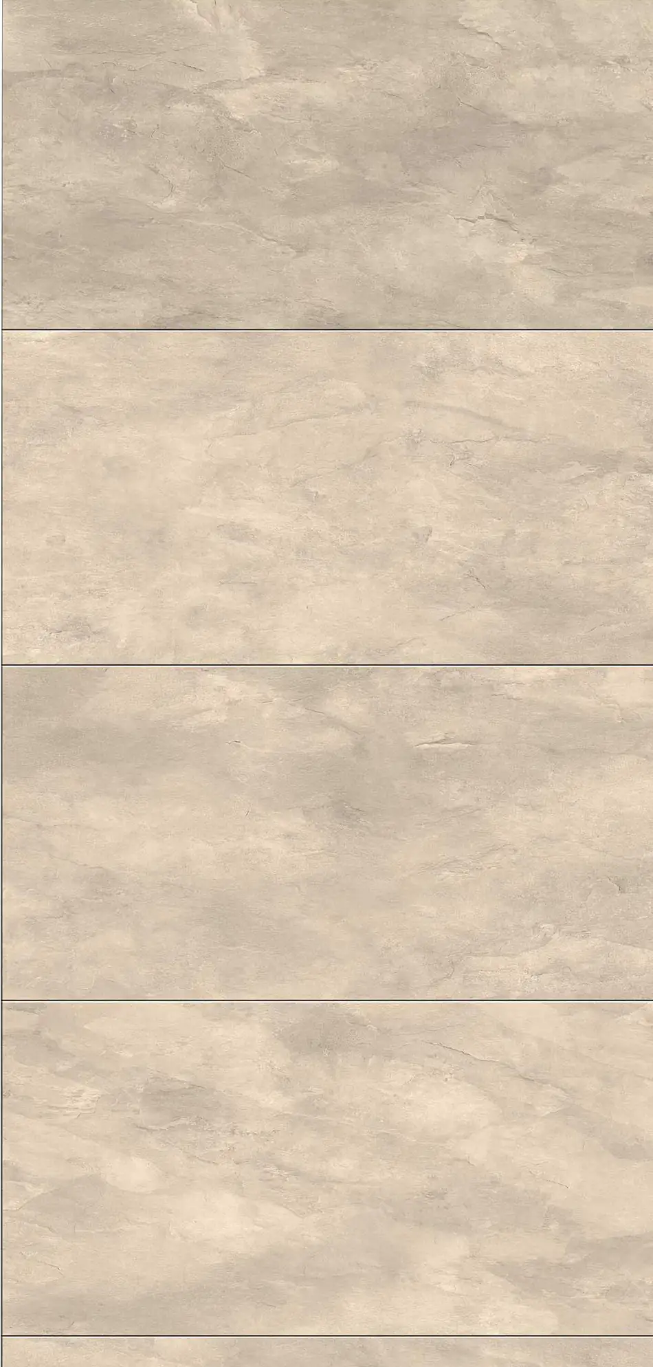 Breuer Duschrückwand Große Fliese beige Dekor 100 x 255 x 0,3 cm