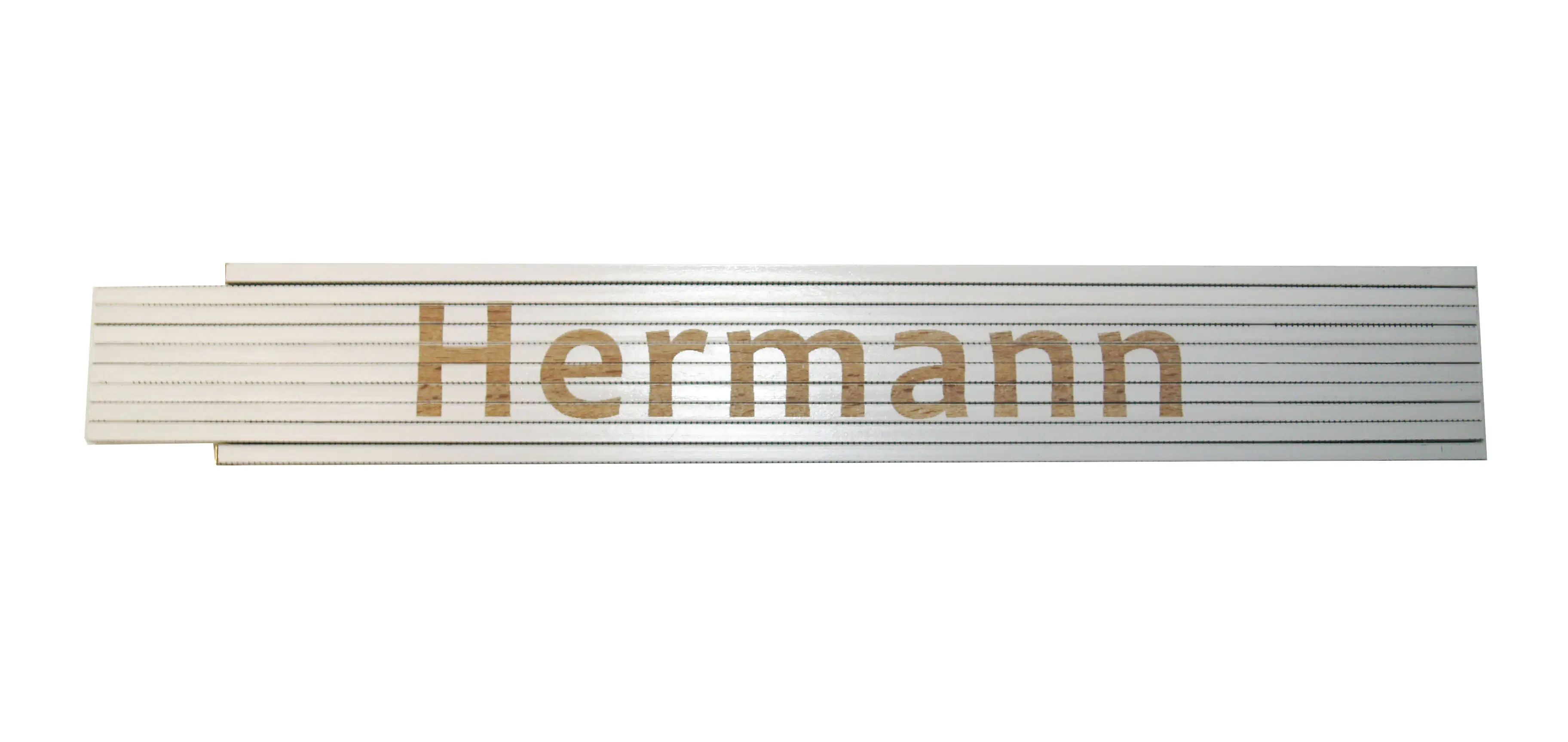Zollstock Hermann 2 m weiß