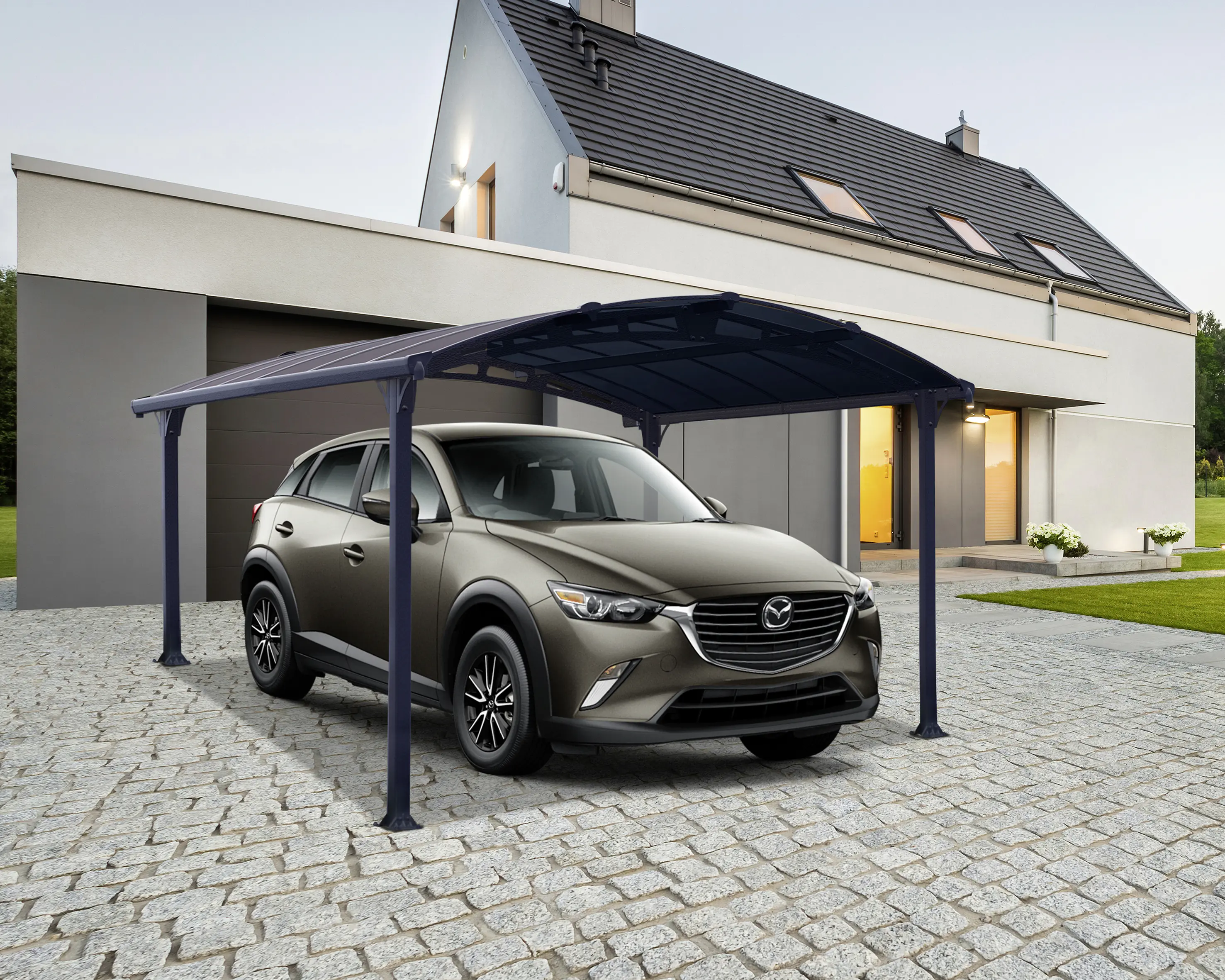 Canopia Carport Arcadia 4300 435 x 359 x 242 cm (L x B x H)