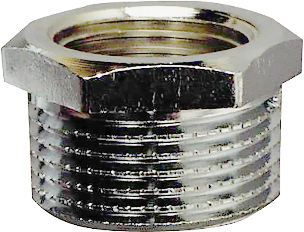 Cornat Reduzierstück messing verchromt 3/4" x 1/2" Innen- und Außengewinde