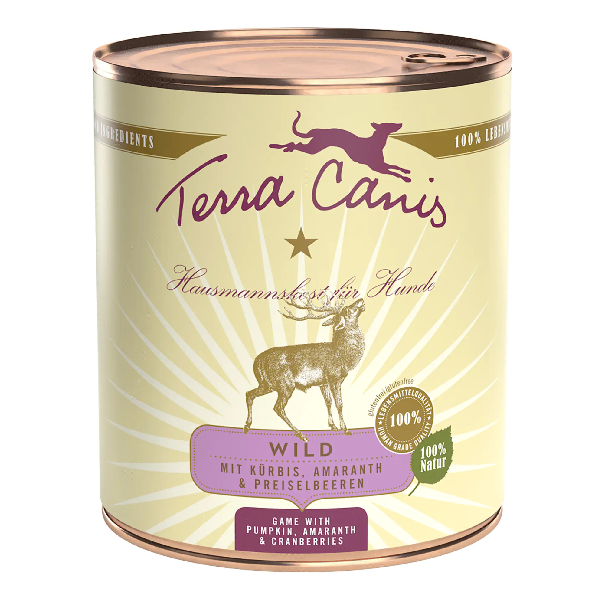 Terra Canis Classic Adult Wild mit Kürbis Amaranth & Preiselbeeren 800 g