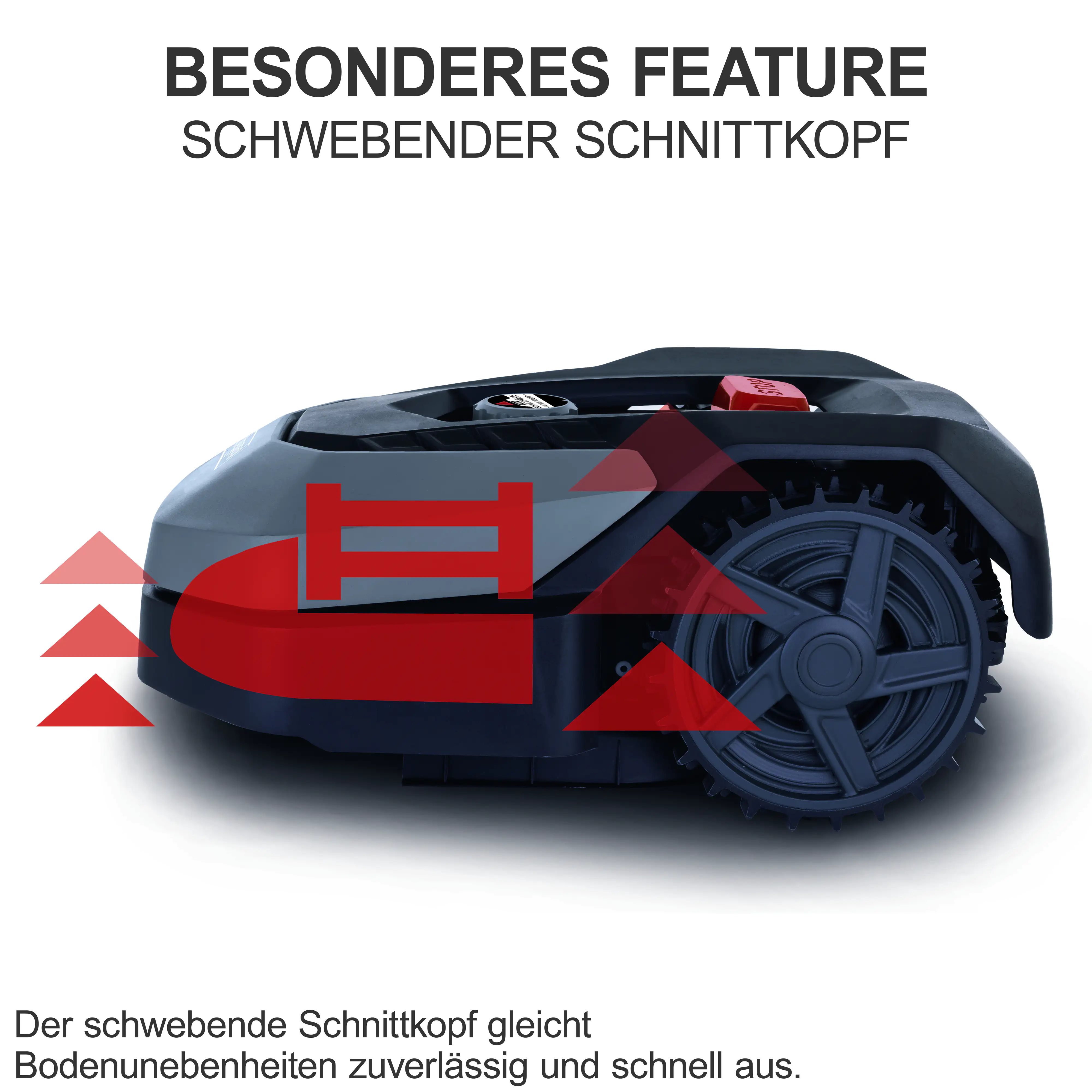 Scheppach Mähroboter RoboCut XL600 20 V/2,5 Ah 18 cm Schnittbreite Scheppach Mähroboter RoboCut XL600 20 V/2,5 Ah 18 cm Schnittbreite