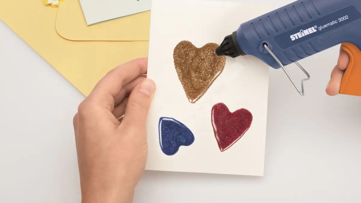 Steinel Klebesticks Ø 11 mm, bunt (Color), 10 Stück