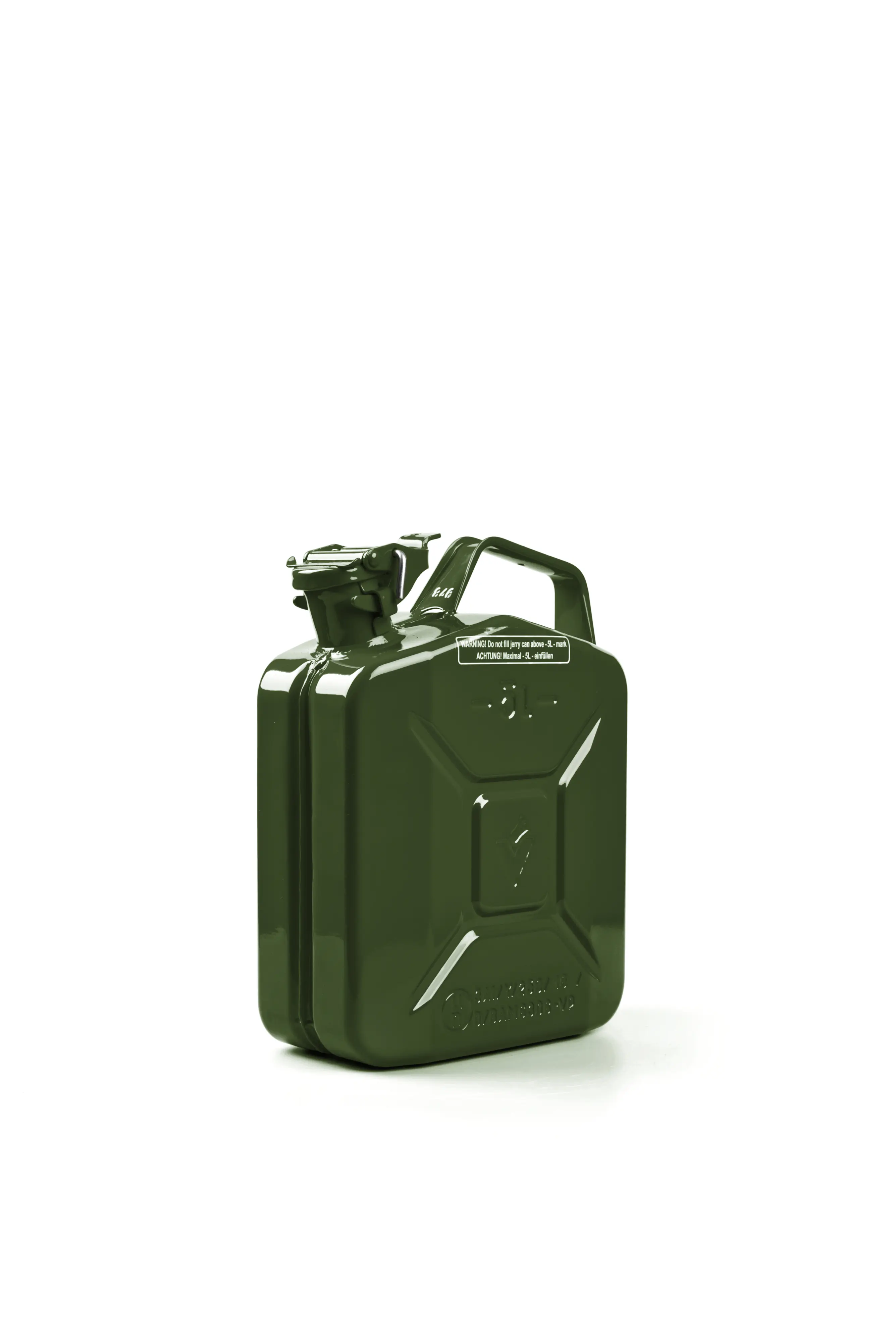 Valpro Benzinkanister 5 L Stahl oliv