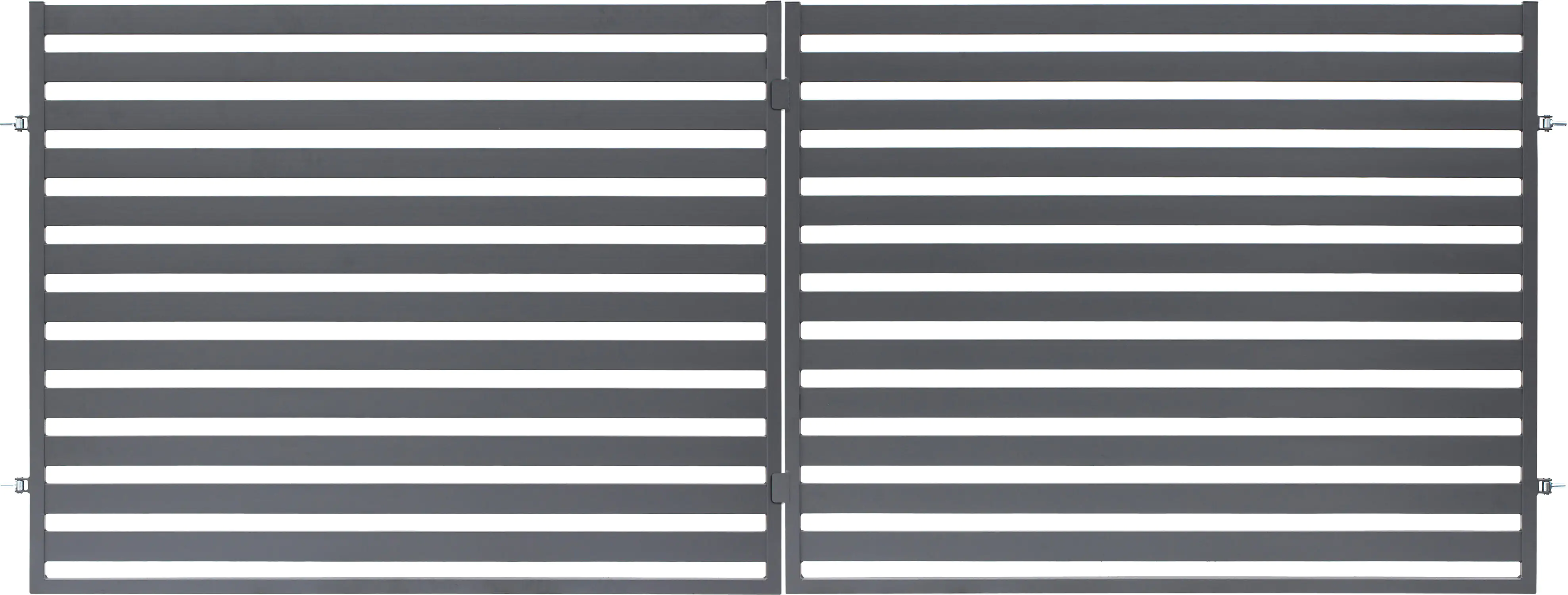 5901122315896 Polbram Doppeltor Lean 120 300 x 120 cm, RAL-Farbe 7016