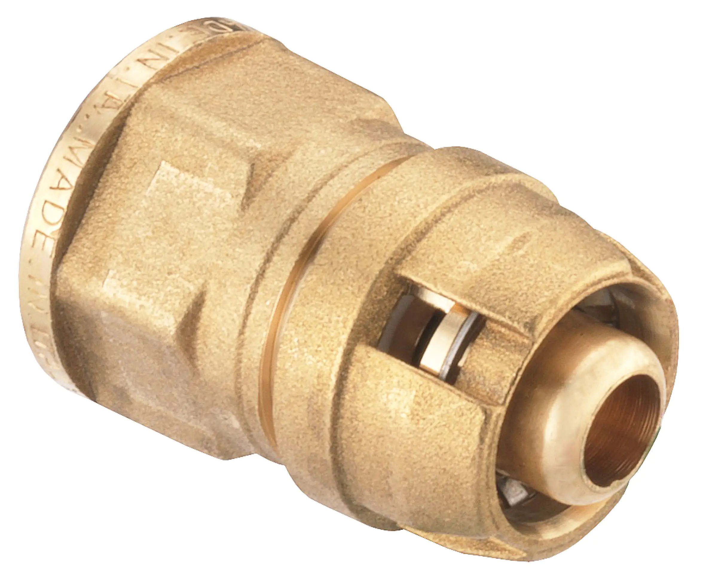 Cornat Steck-Kupplung komplett ø 16 mm 1/2" IG Messing