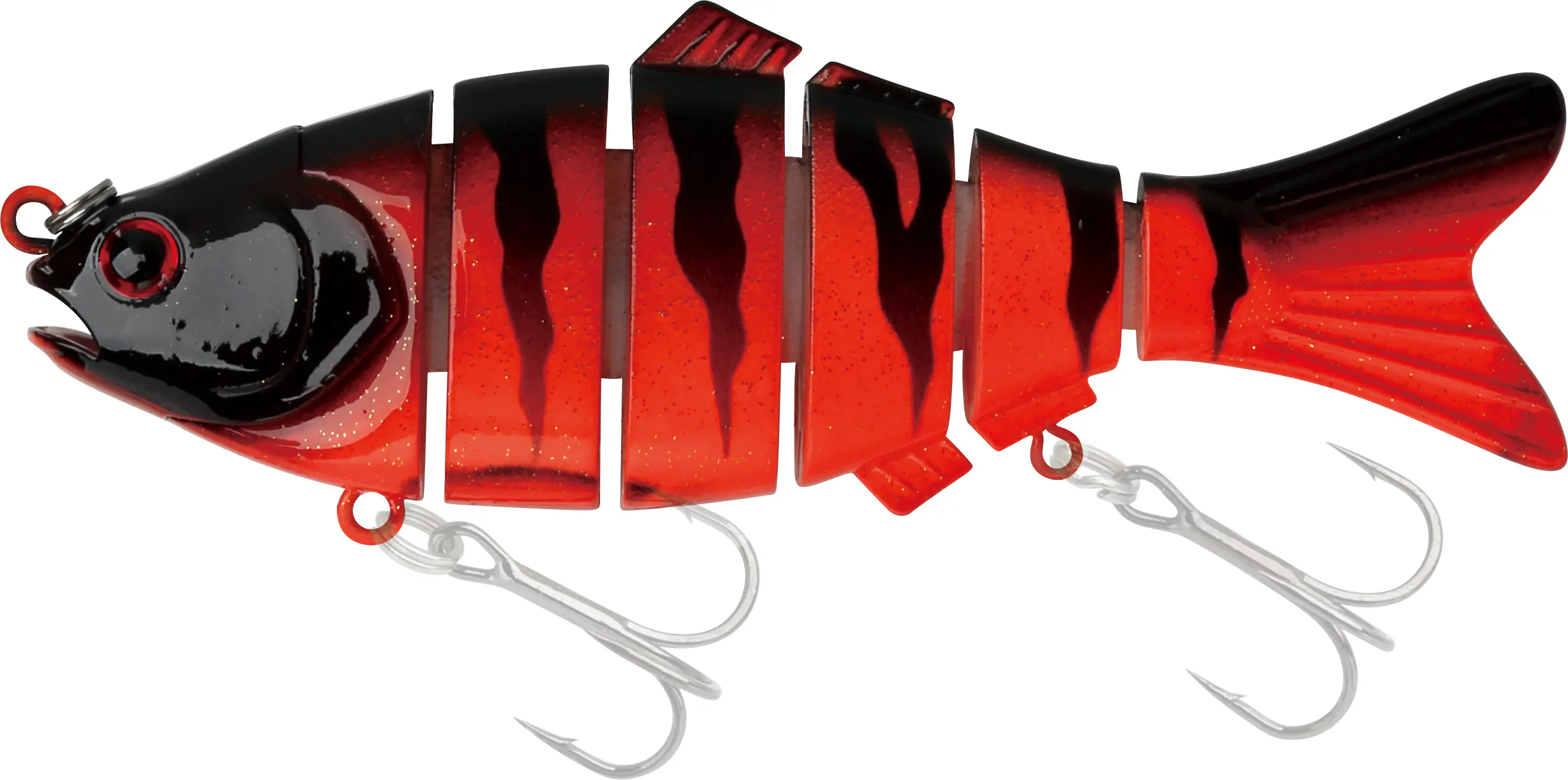 Paladin Angelköder Wobbler S Firetiger 9,7 cm UV-Spezialeffektlackierung