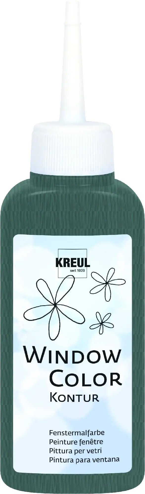 Kreul Window Color Konturenfarbe grau 80 ml Kreul Window Color Konturenfarbe grau 80 ml