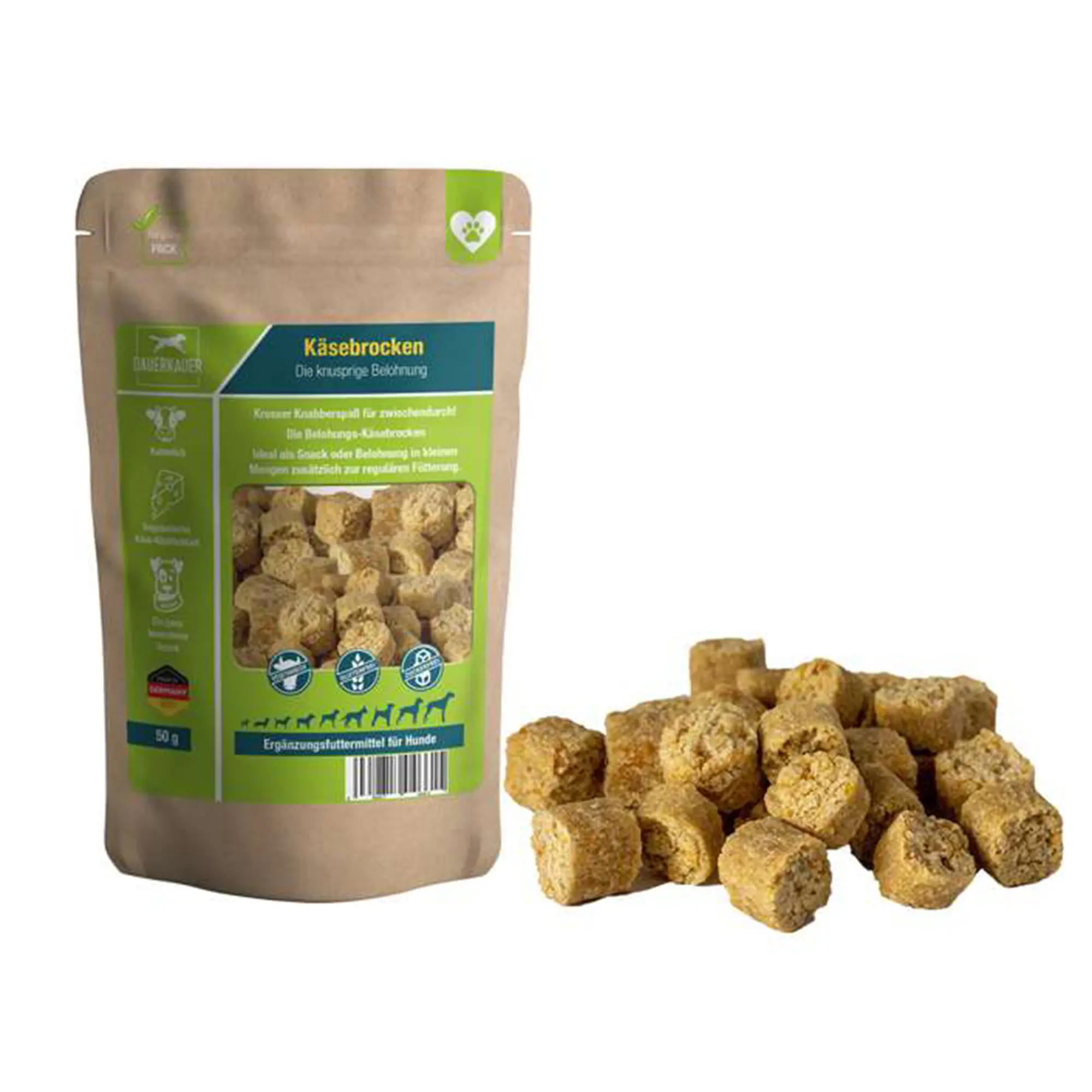 Wolters Hundeleckerli Dauerkauer Käsebrocken 50 g Wolters Hundeleckerli Dauerkauer Käsebrocken 50 g