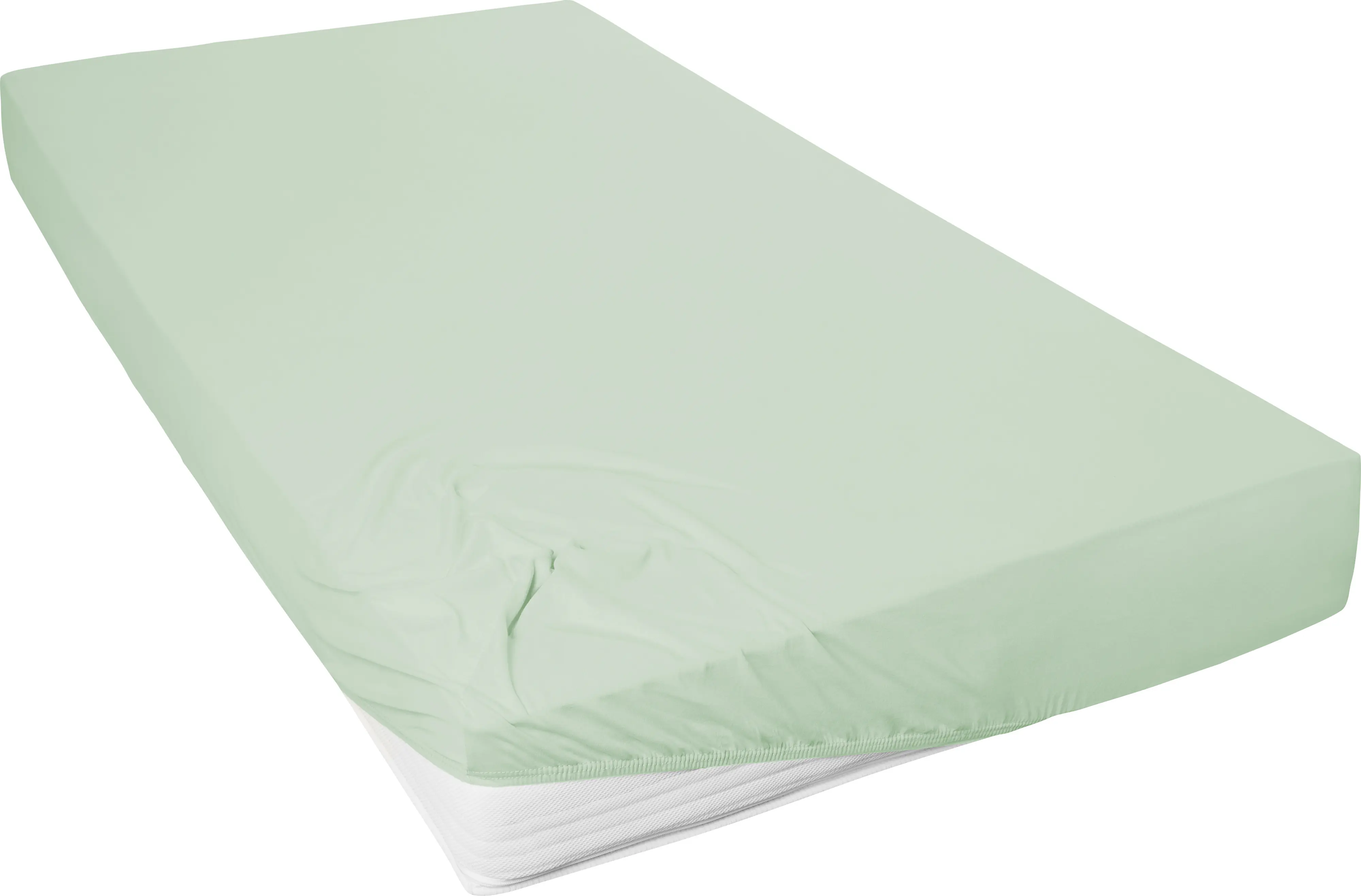 Westminster Spannbetttuch Jersey 100 x 200 cm eukalyptus