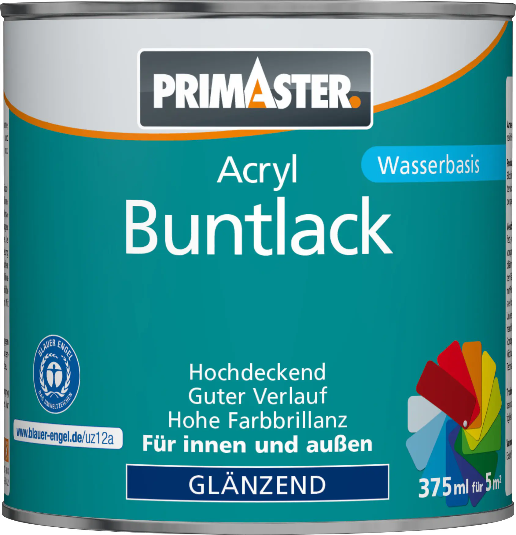 Primaster Acryl Buntlack RAL 7035 375 ml lichtgrau glänzend