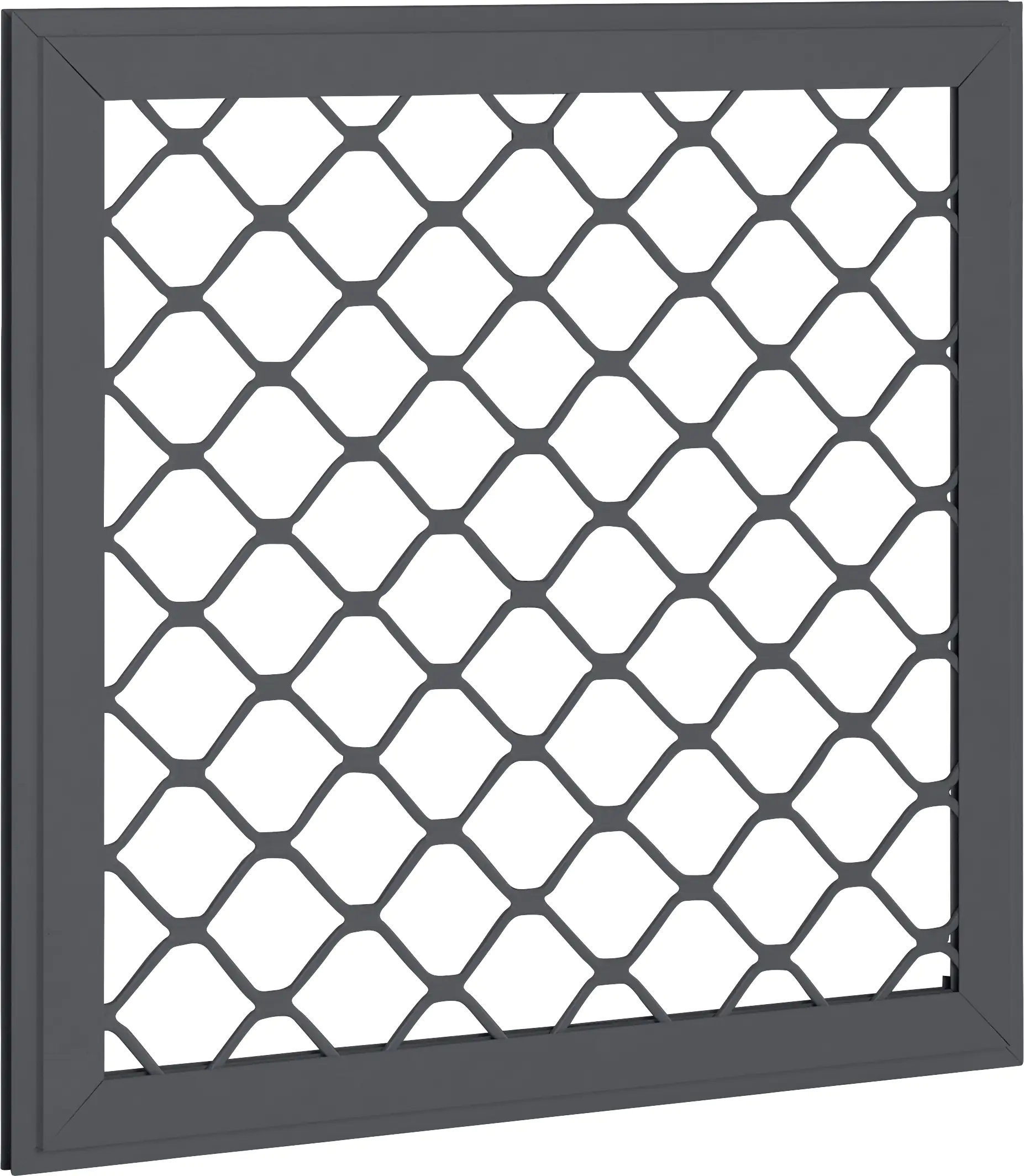 Globel Fenster-Set 1 62 x 62 cm anthrazit