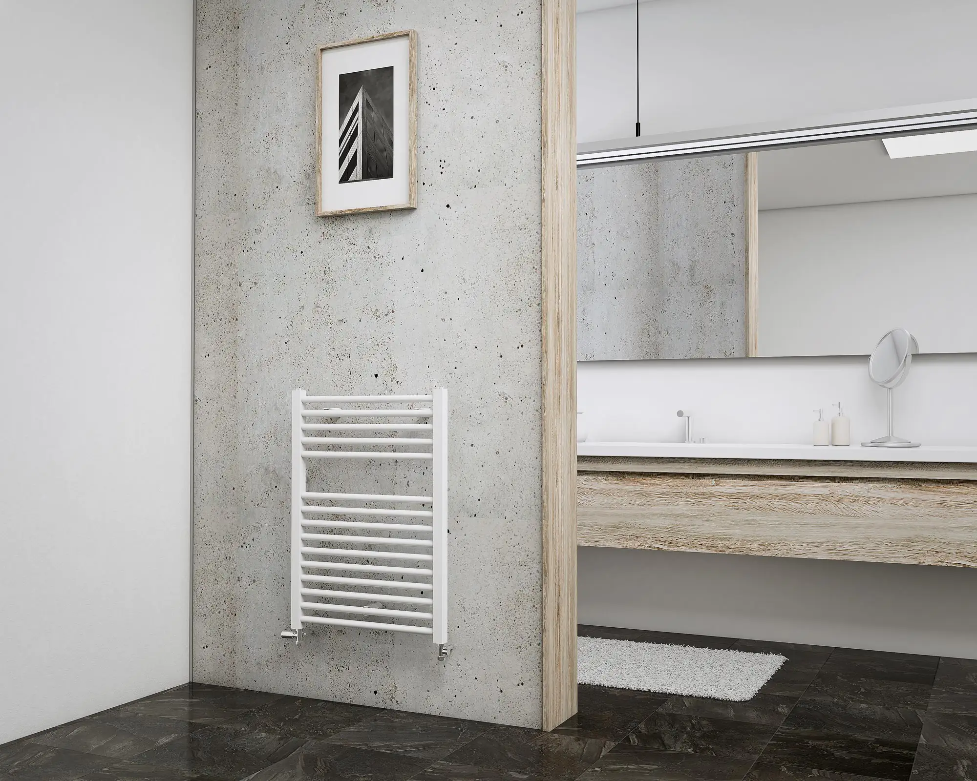 Schulte Badheizkörper Turbo 69,5 x 50 cm 307 Watt