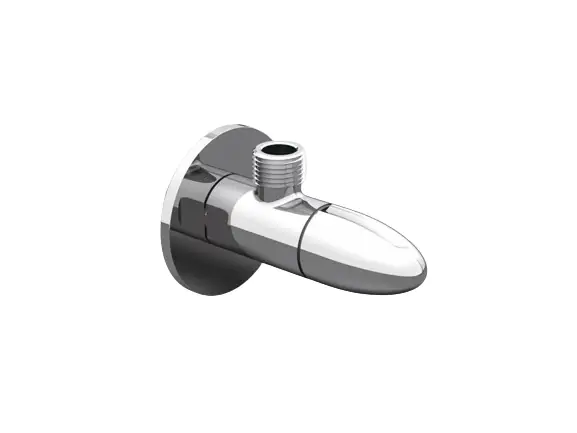 Primaster Design Eckventil 1/2" x 3/8" Round chrom