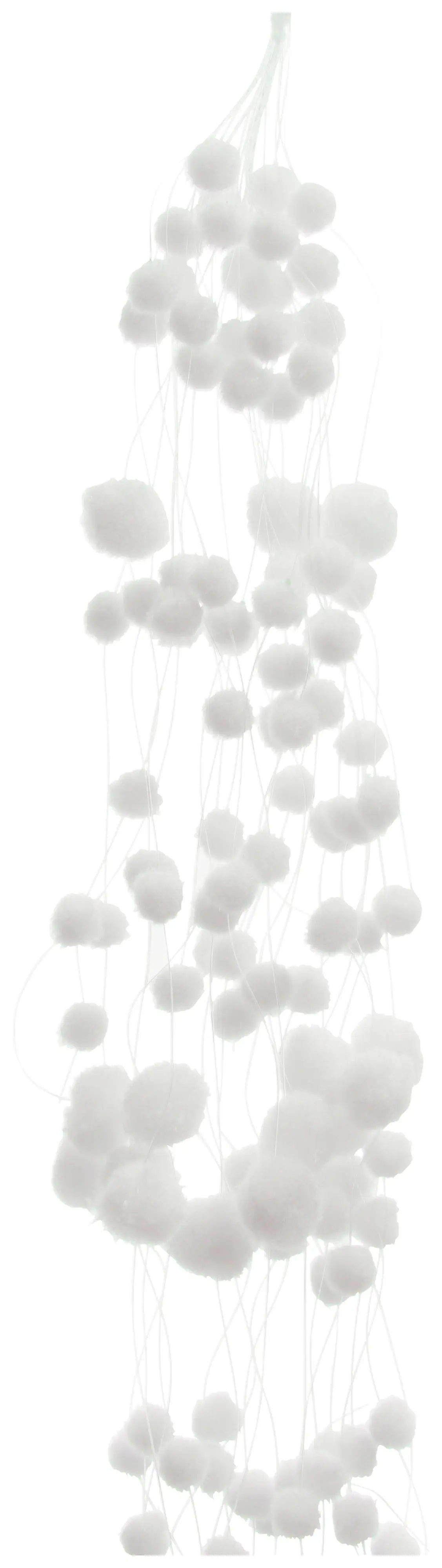 Kaemingk Schneeballgirlande weiß 78 cm Kaemingk Schneeballgirlande weiß 78 cm