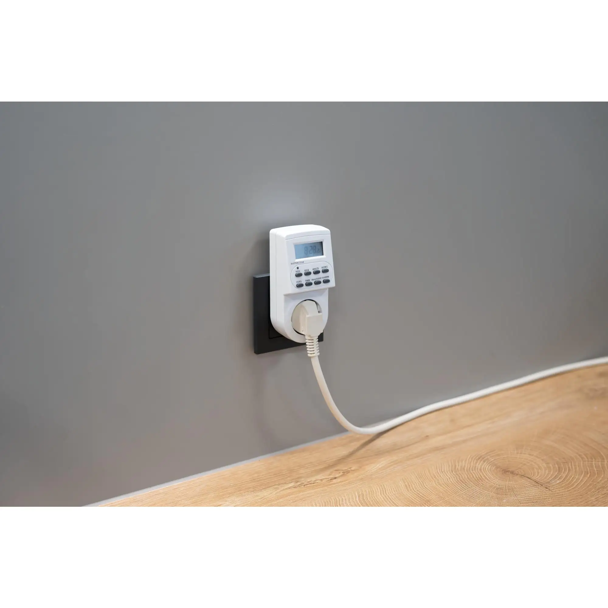 Wochenzeitschaltuhr 3.600 W digital, weiß Wochenzeitschaltuhr 3.600 W digital, weiß