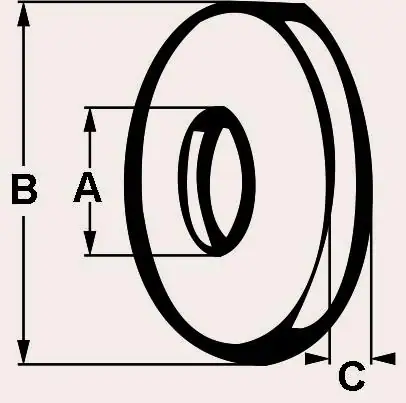 Cornat Hahnrosette verchromt 3/4" x 30 mm Ø 67 mm