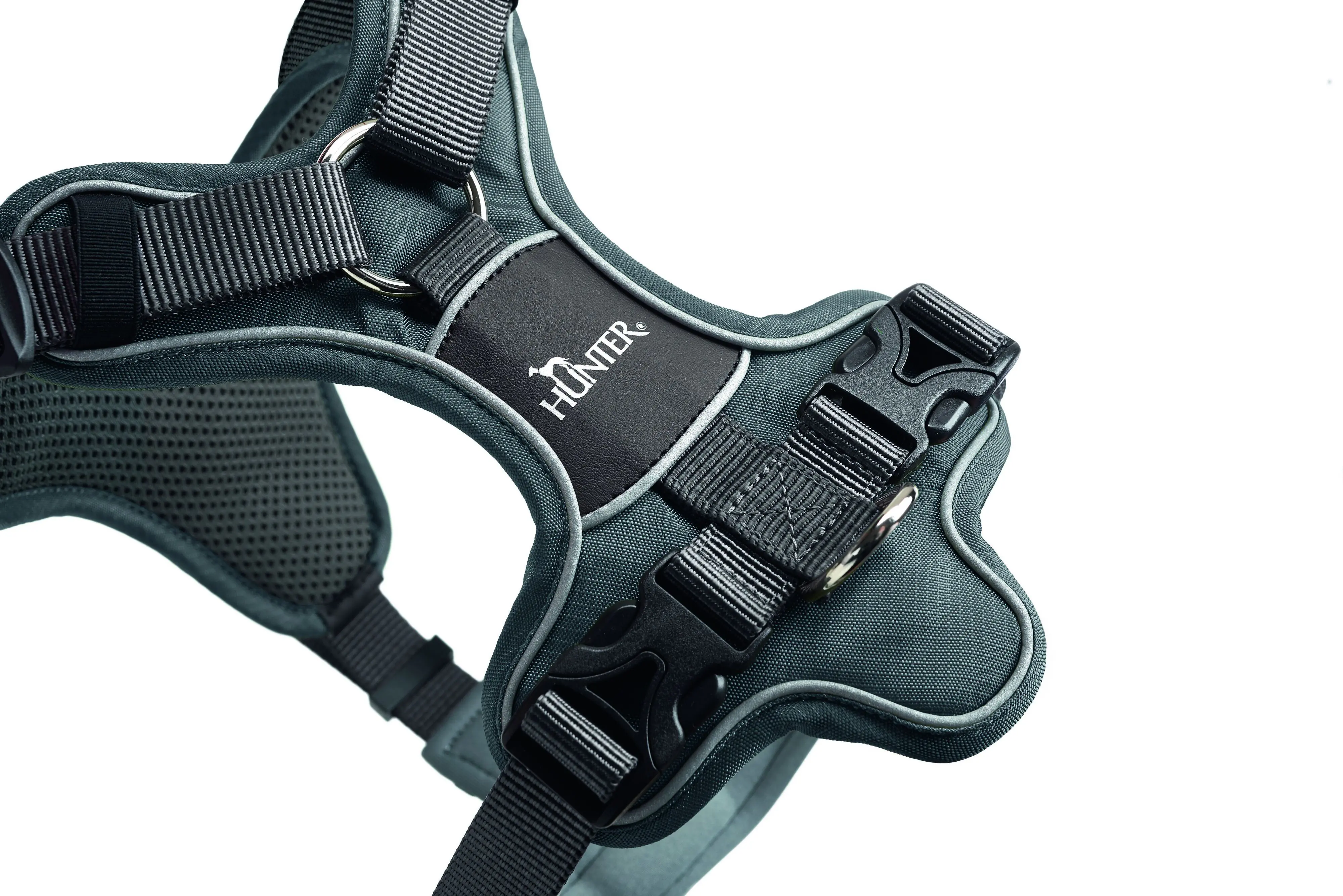 Hunter Hundegeschirr Divo S grau/grau