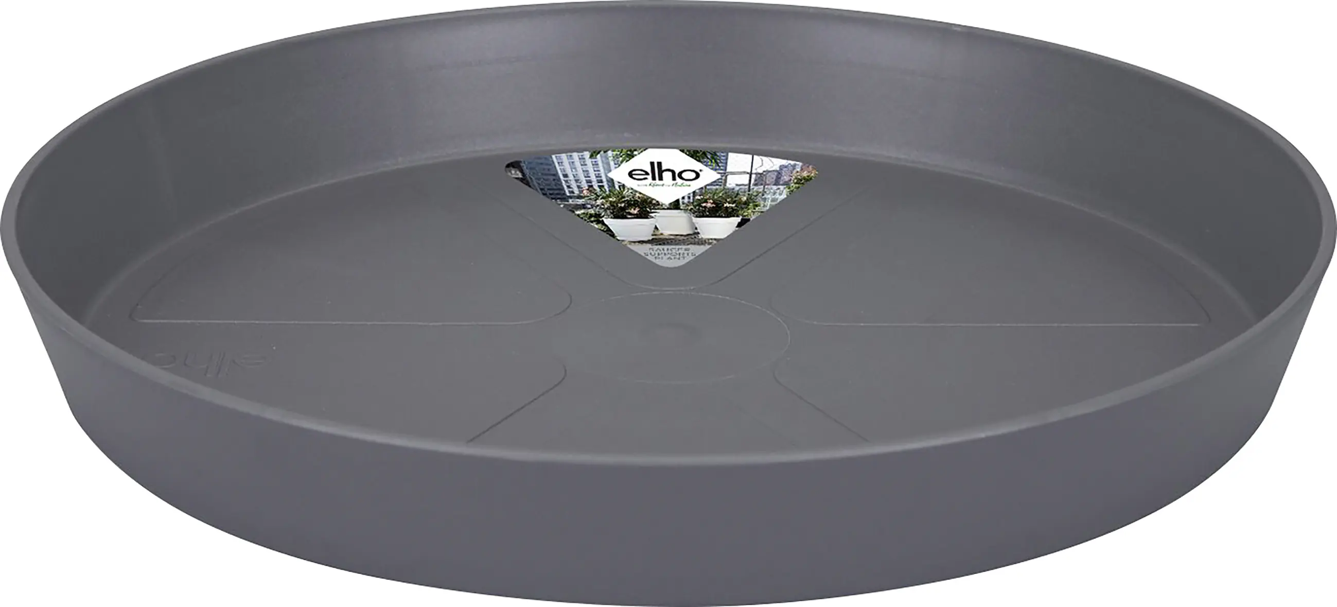 Elho Untersetzer Loft Urban anthrazit Ø 30 cm