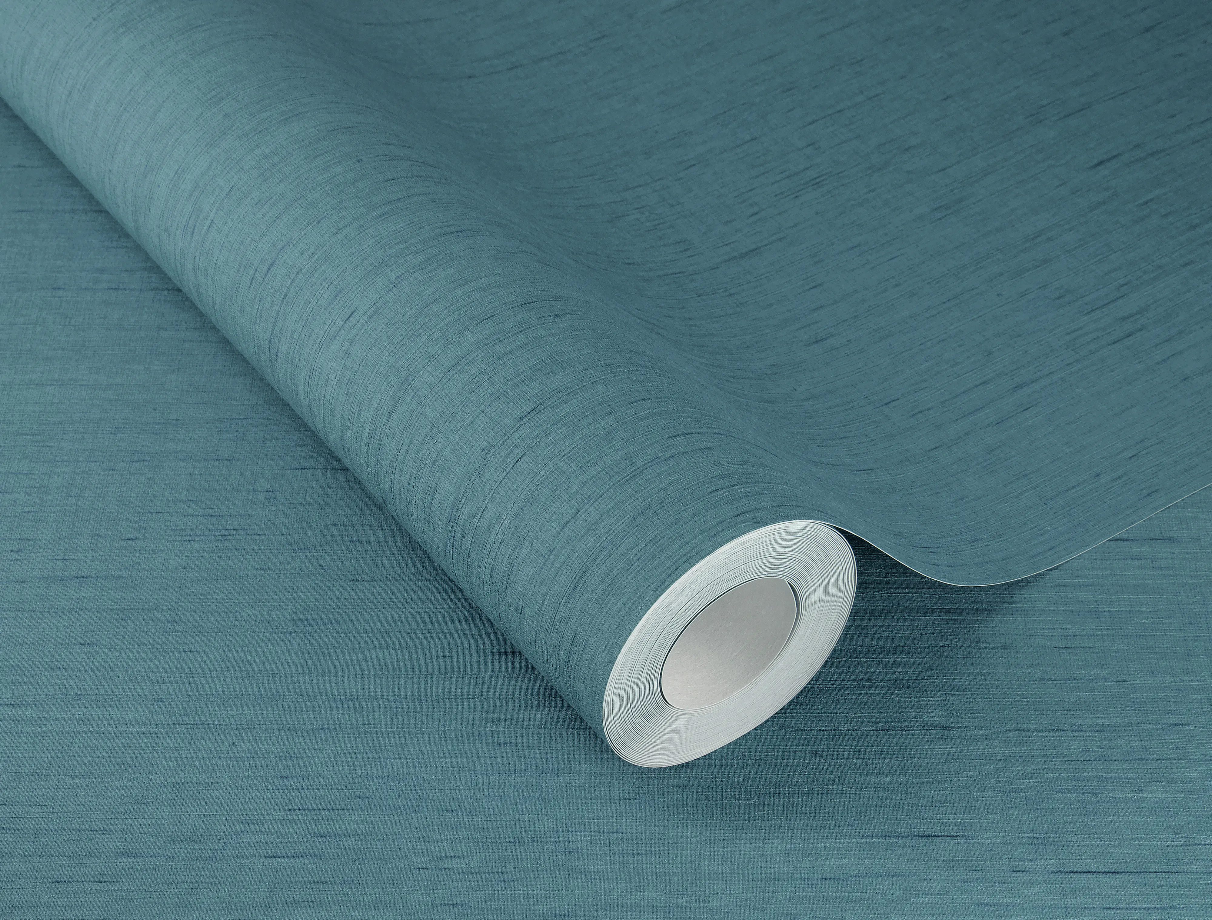 Rasch Vliestapete 746167 Blau-Dunkelblau Uni 10,05 m x 0,53 m