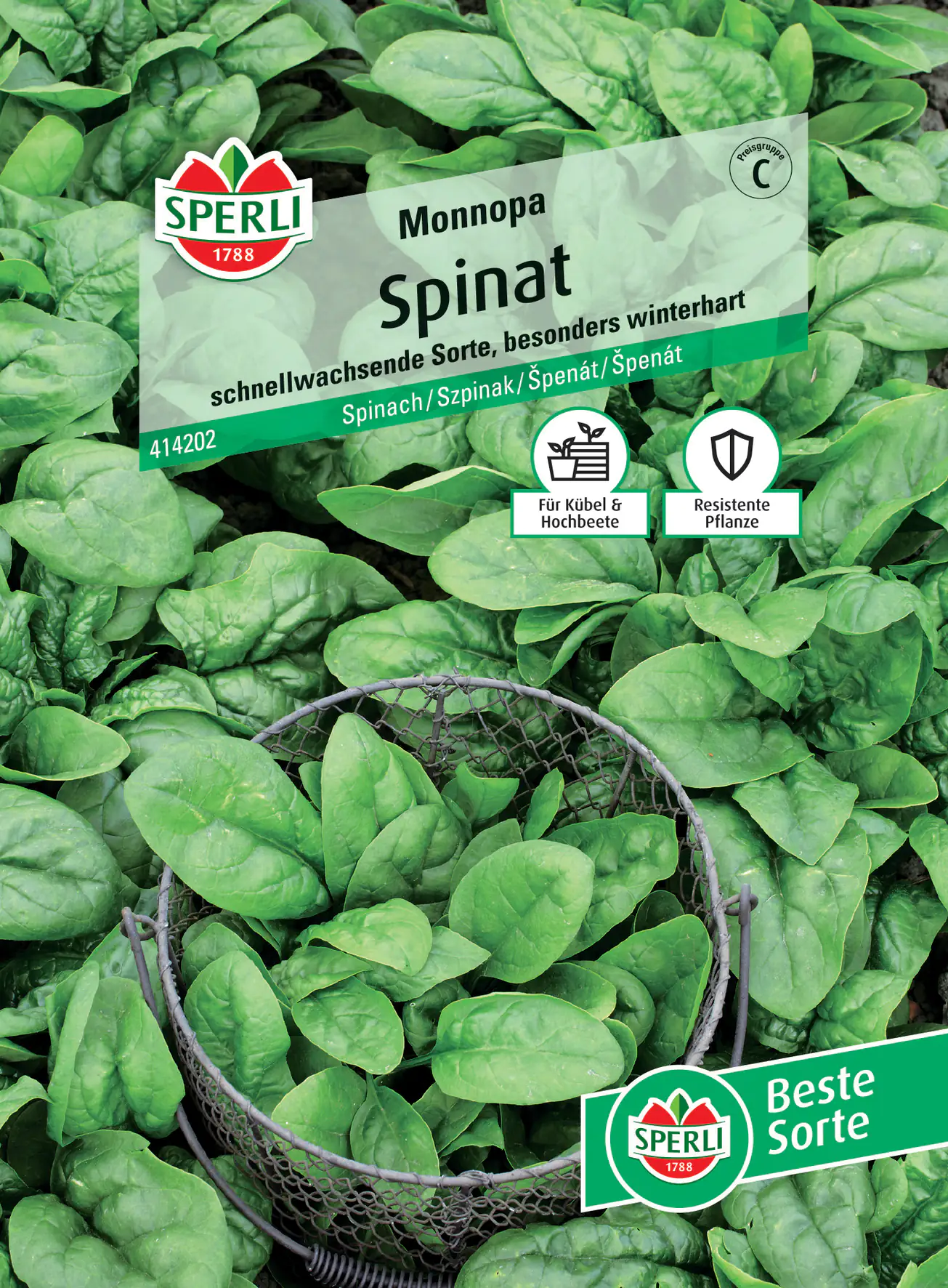 Sperli Spinat Monnopa