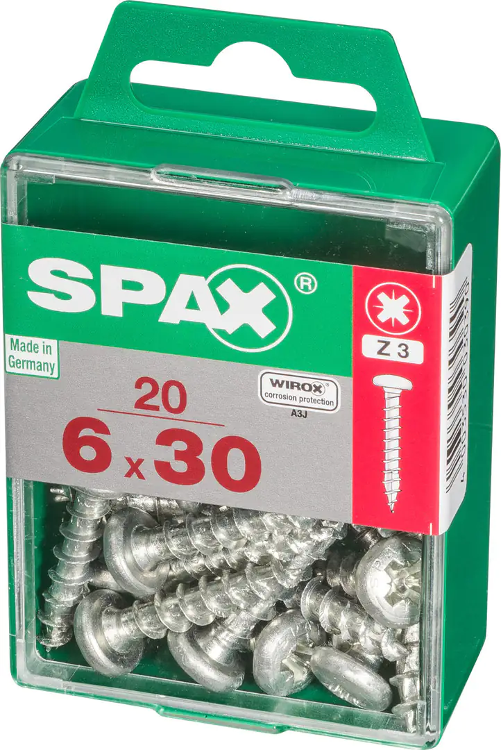 Spax Universalschrauben 6.0 x 30 mm TX 30 - 20 Stk.
