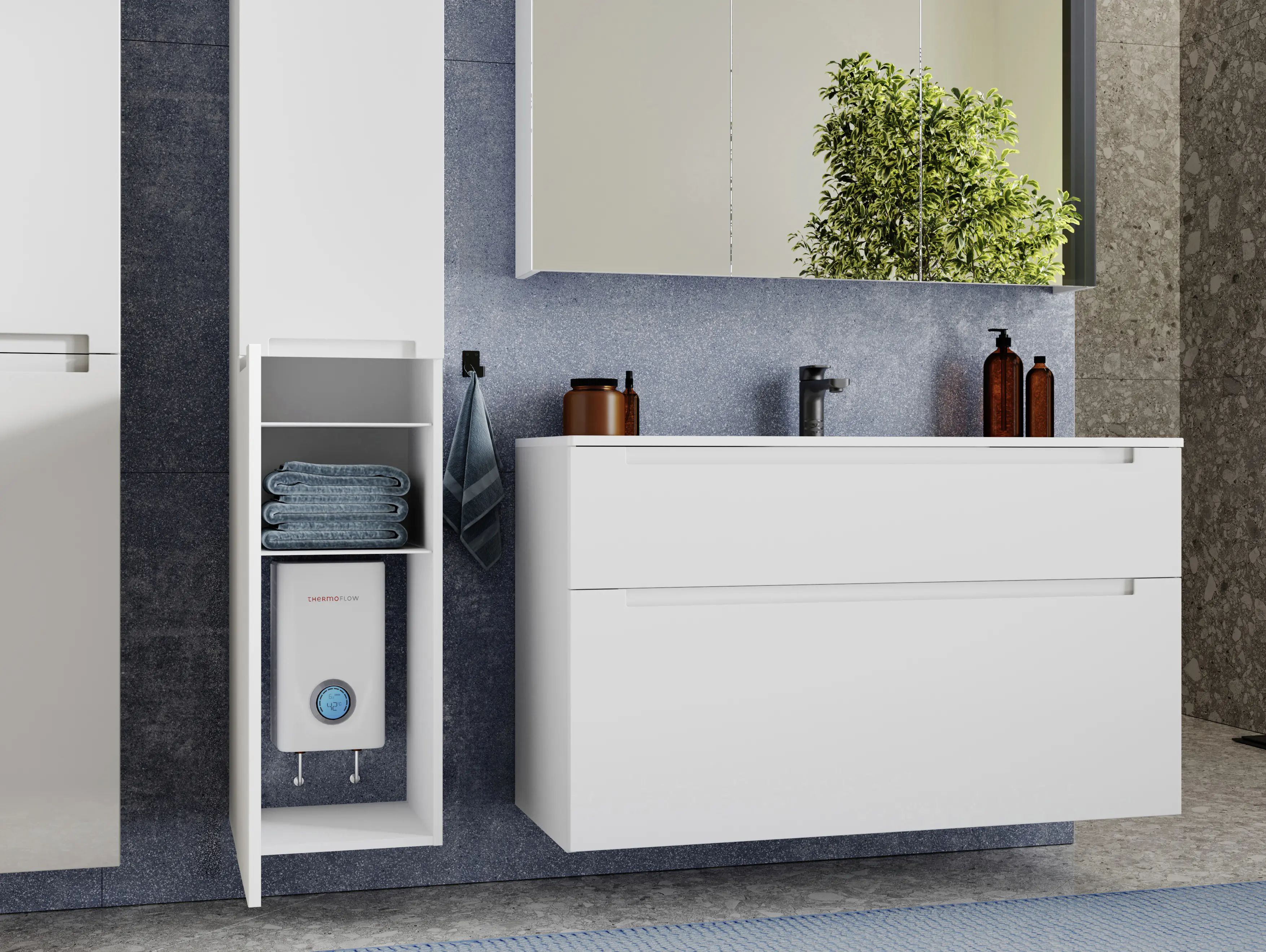 Thermoflow Durchlauferhitzer Elex 10 elektronisch 10 kW