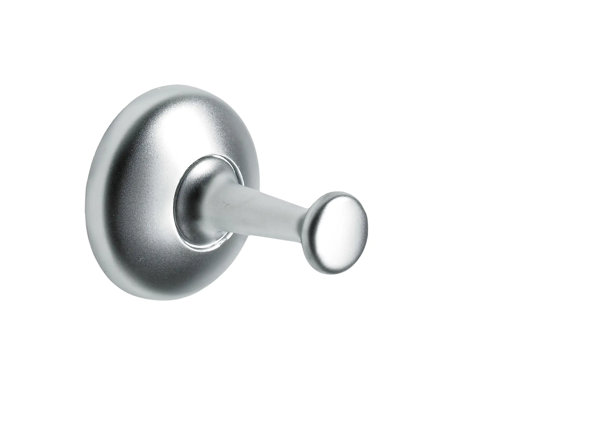 Hettich Mantelhaken 2,5 x 2,5 x 3 cm Aluminium-Optik - 1 Stück