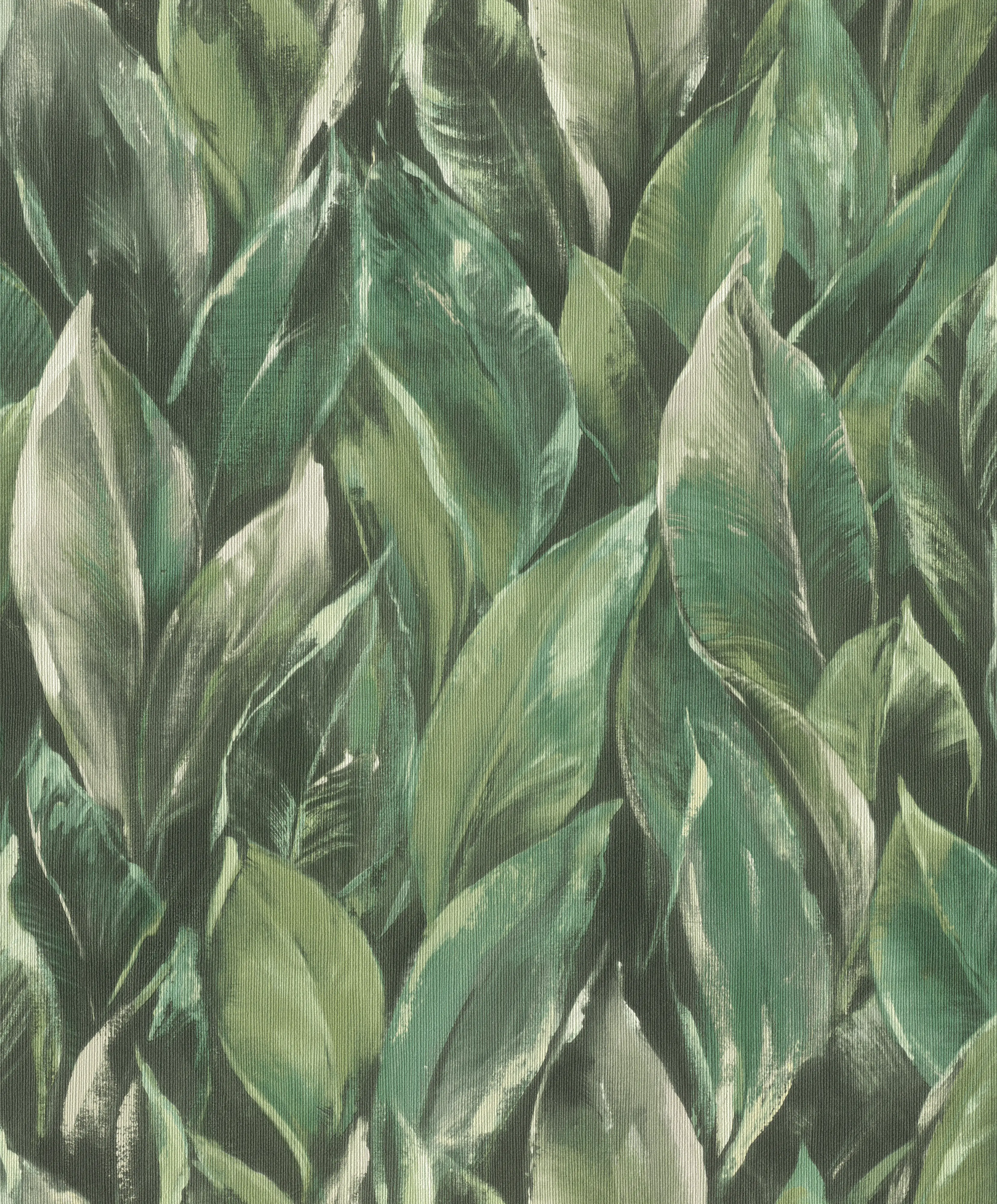 Rasch Vliestapete 537345 Grün-Dunkelgrün Muster & Motive 10,05 m x 0,53 m