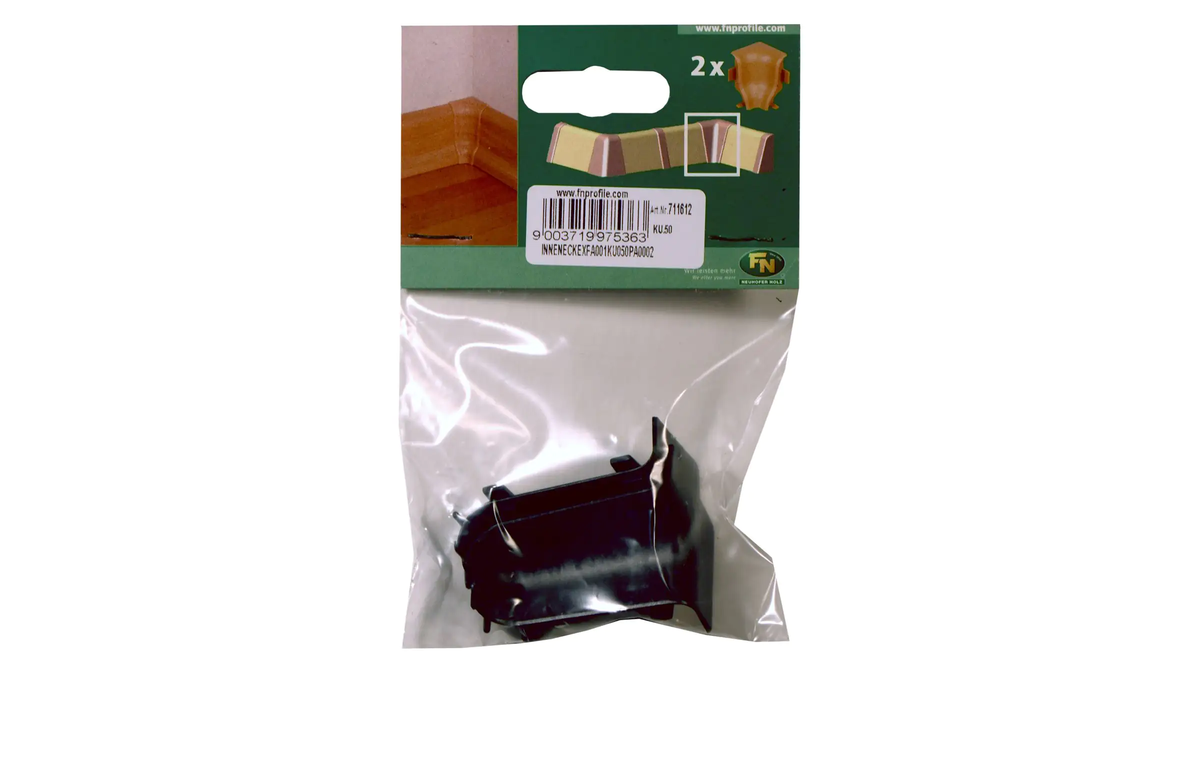 Inneneck für Kunststoffleiste KU.050 ölschiefer