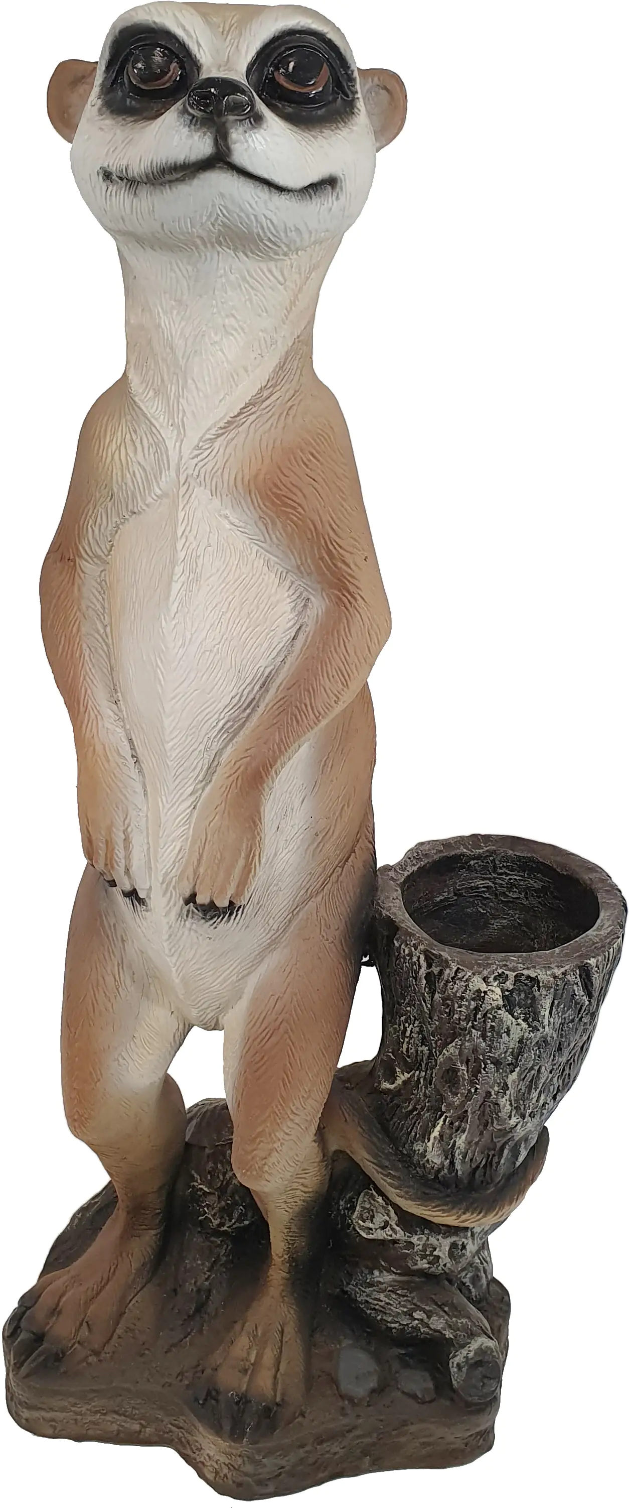 4250486115583 Dekofigur Erdmännchen mit Topf 62 x 28 x 16 cm