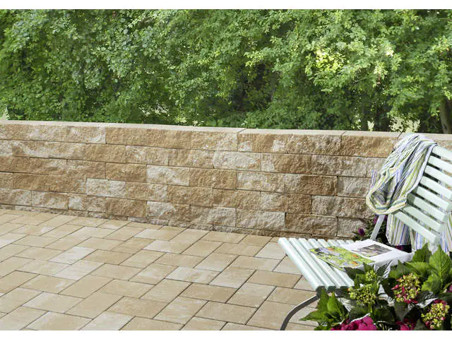 Primaster Pflasterstein San Marino 24 x 16 x 8 cm sandsteingelb