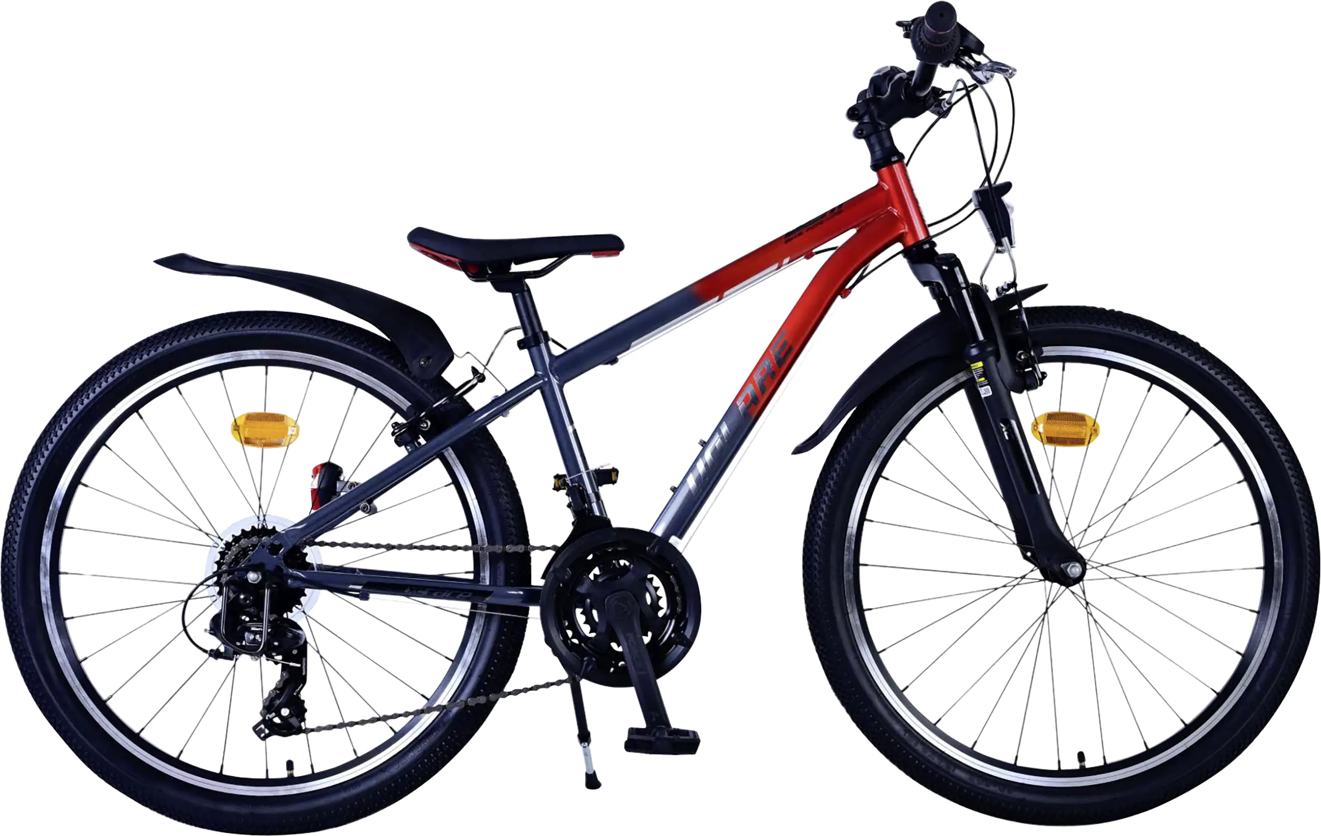 Volare Jugendfahrrad XC Race 24 Zoll 21 Gang rot/grau Volare Jugendfahrrad XC Race 24 Zoll 21 Gang rot/grau