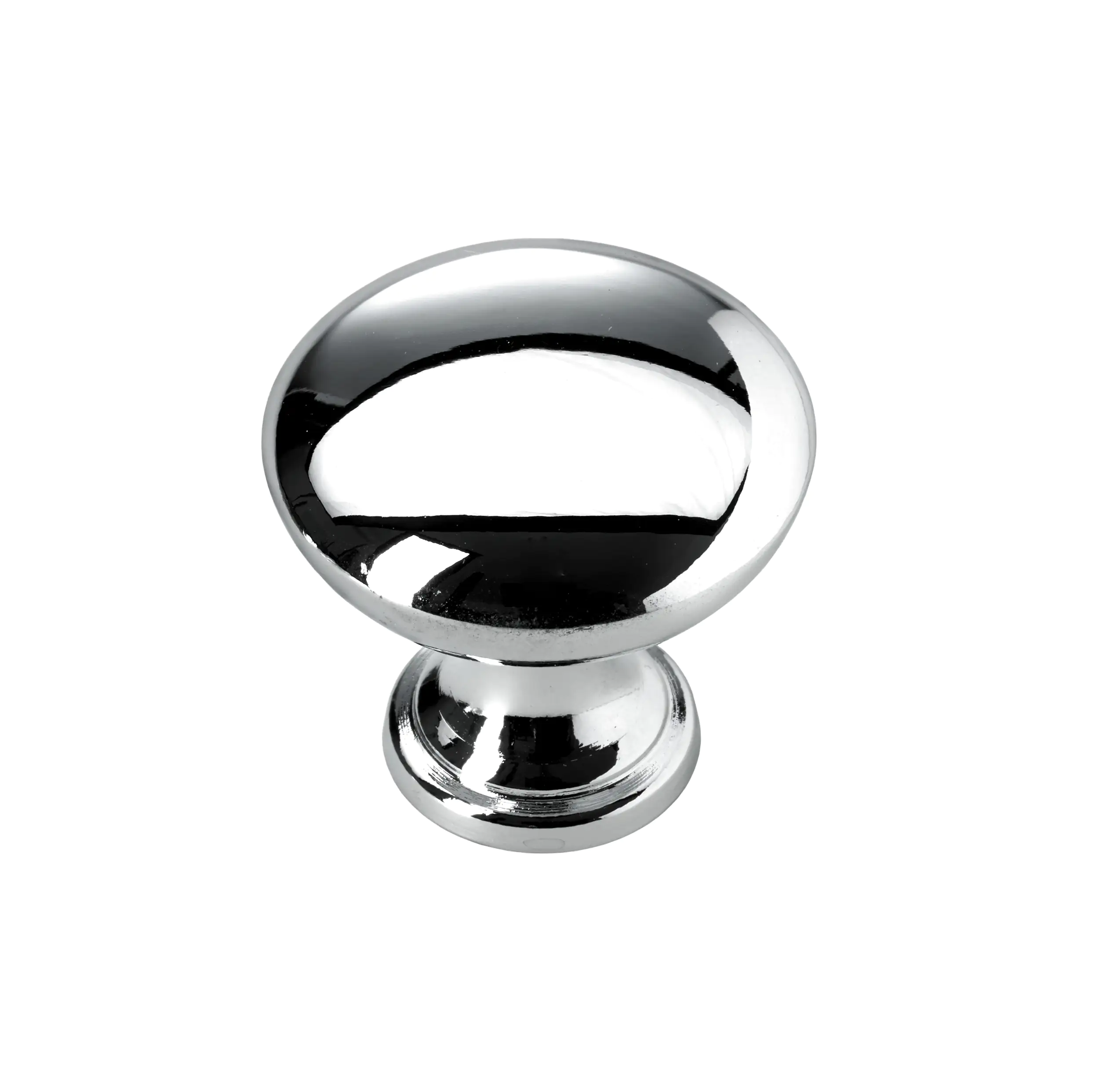 Hettich Möbelknopf Aluminium verchromt Ø 30,0 mm - 1 Stück