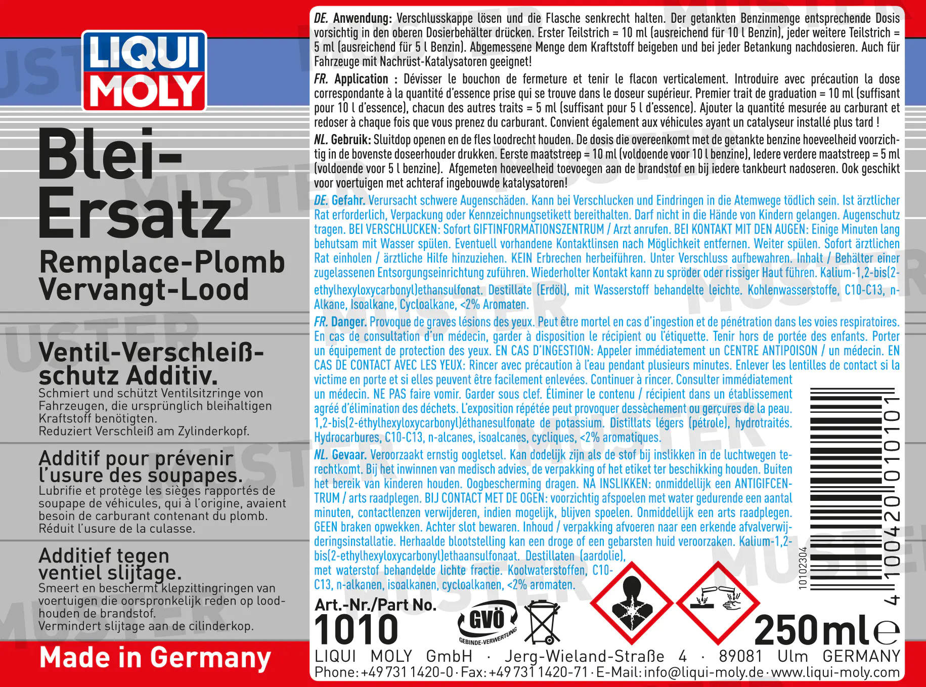 Liqui Moly Blei-Ersatz 250 ml
