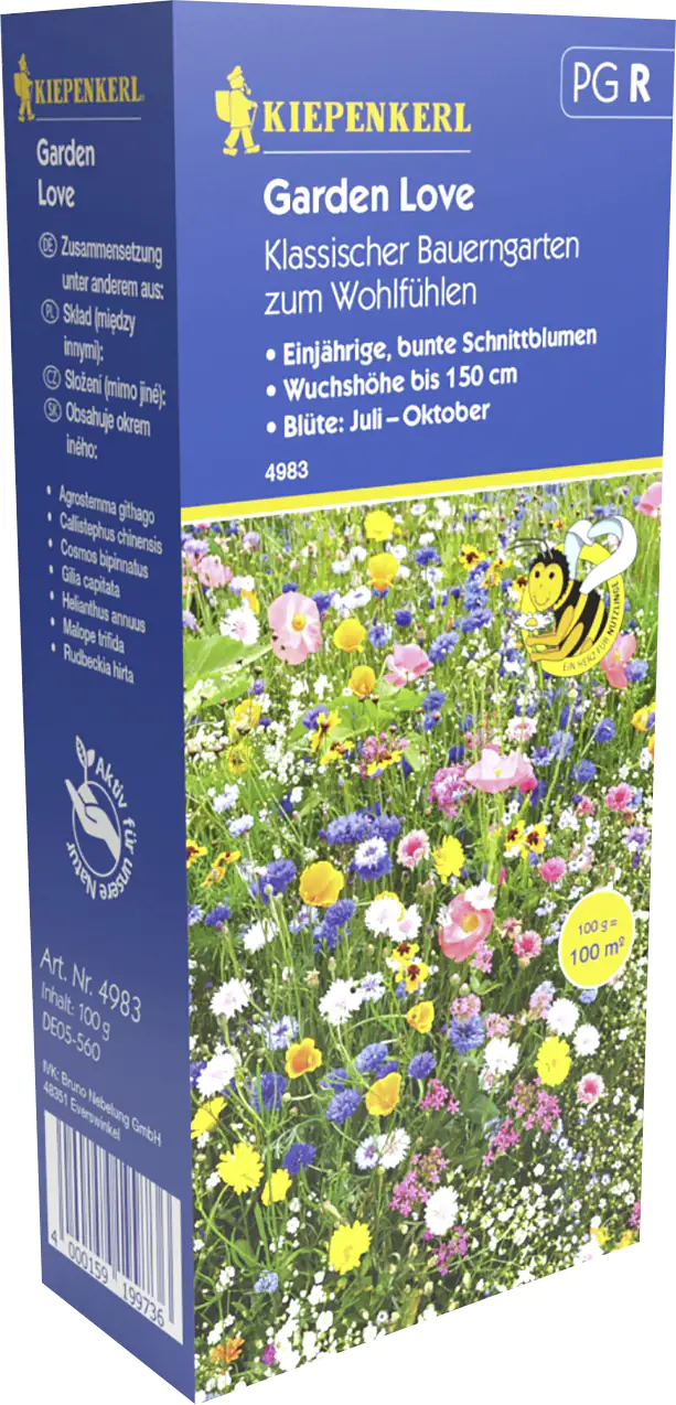 Kiepenkerl Blumenmischung Garden Love Inhalt reicht für ca. 100 m²